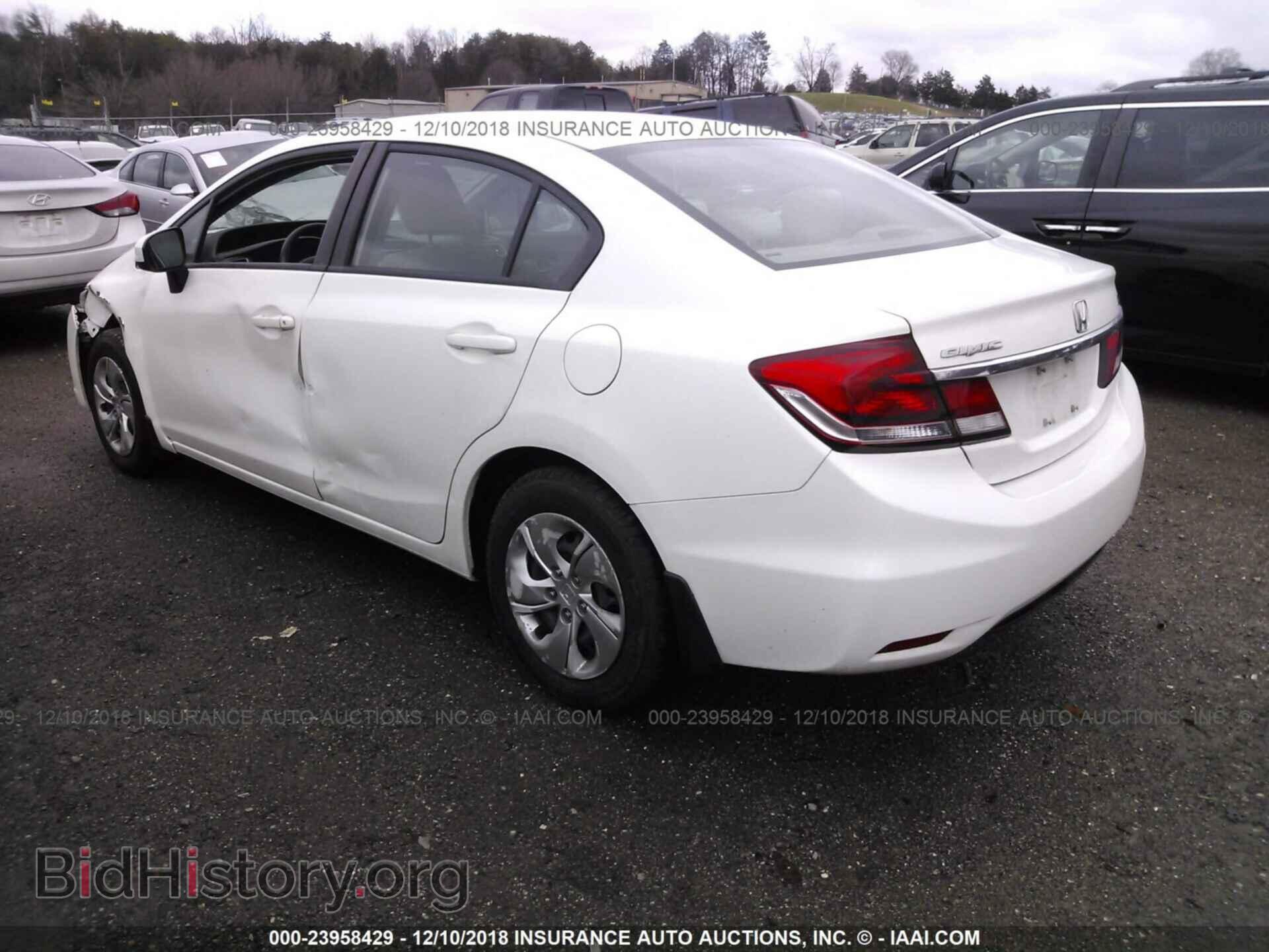 2014 HONDA CIVIC - VIN: 2HGFB2F56EH522302 - Фото 3