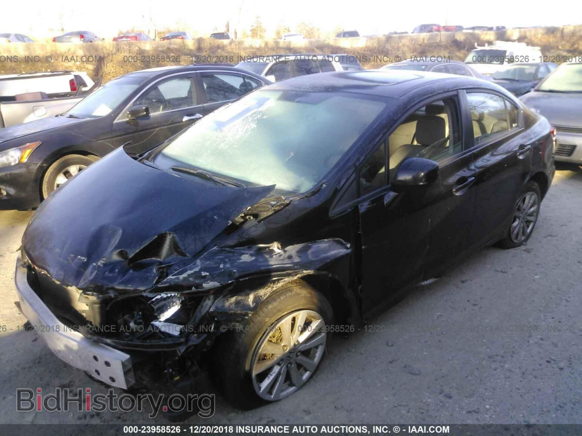 2012 HONDA CIVIC - VIN: 2HGFB2F88CH333769 - Фото 2