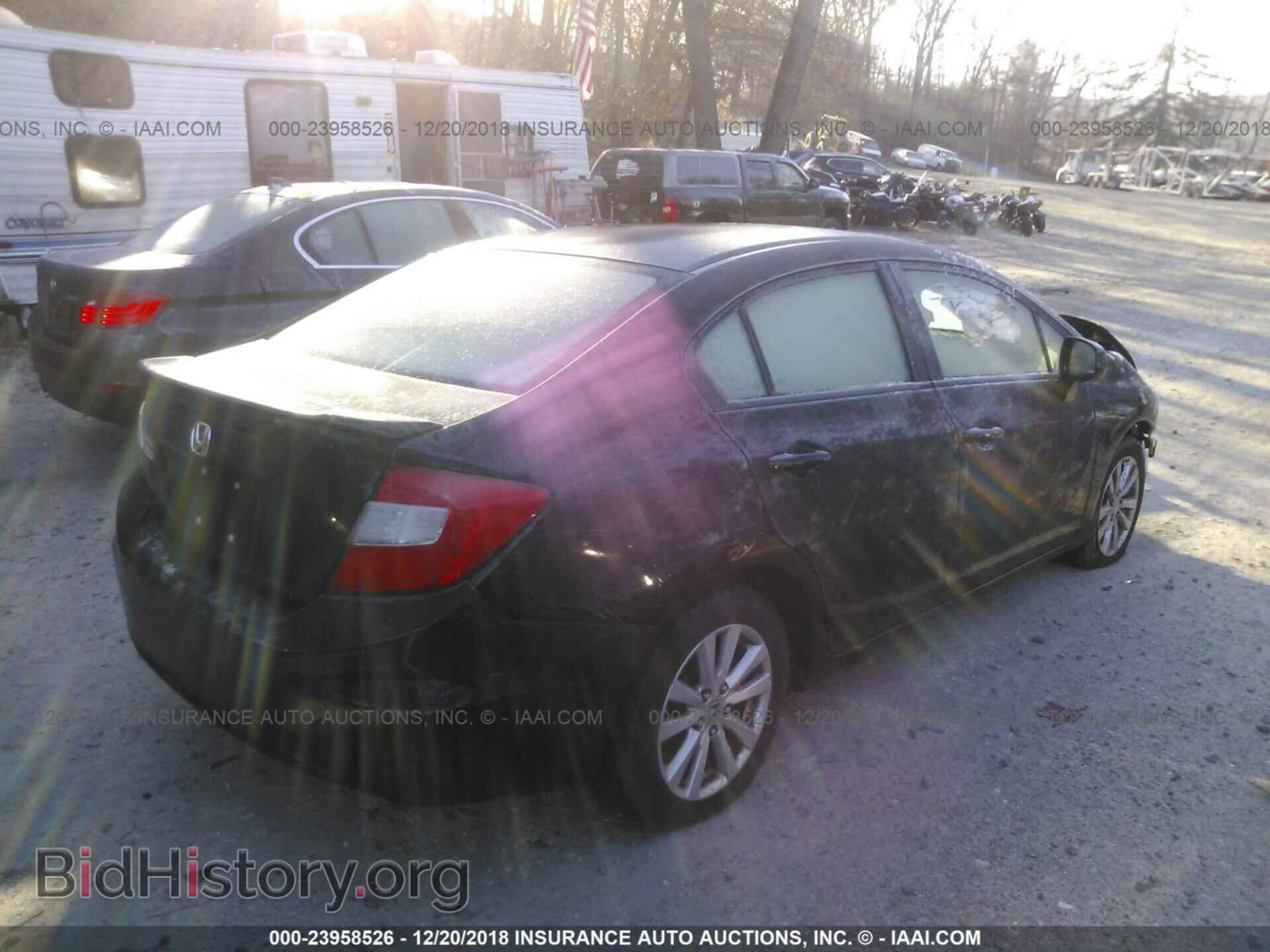 2012 HONDA CIVIC - VIN: 2HGFB2F88CH333769 - Фото 4