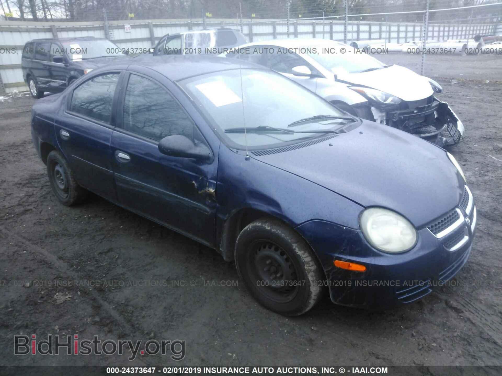 Photo 1B3ES26C85D101673 - DODGE NEON 2005