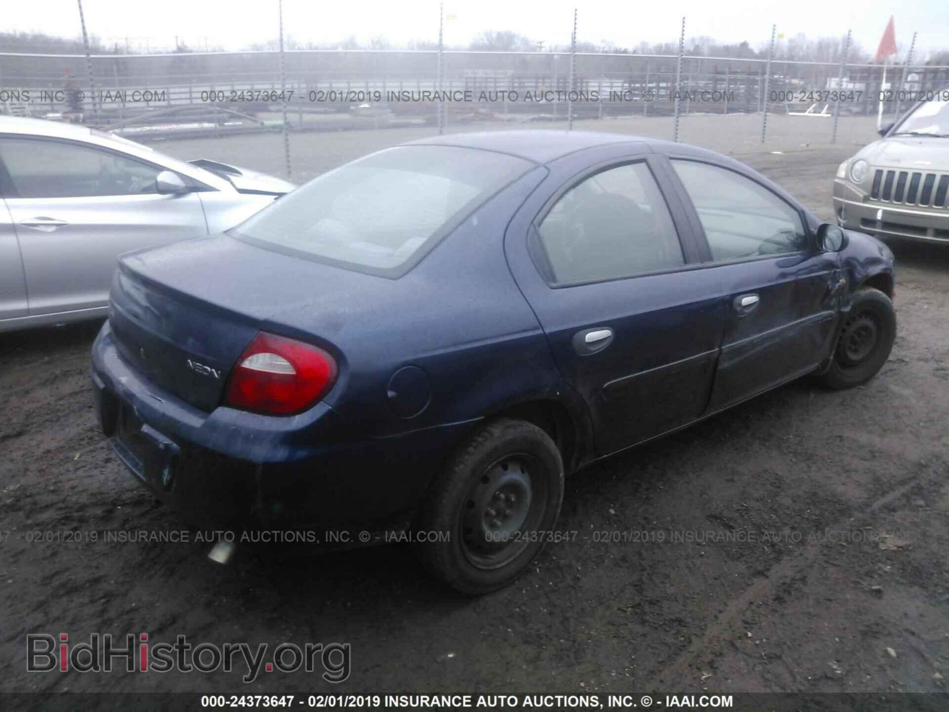 2005 DODGE NEON - VIN: 1B3ES26C85D101673 - Фото 4