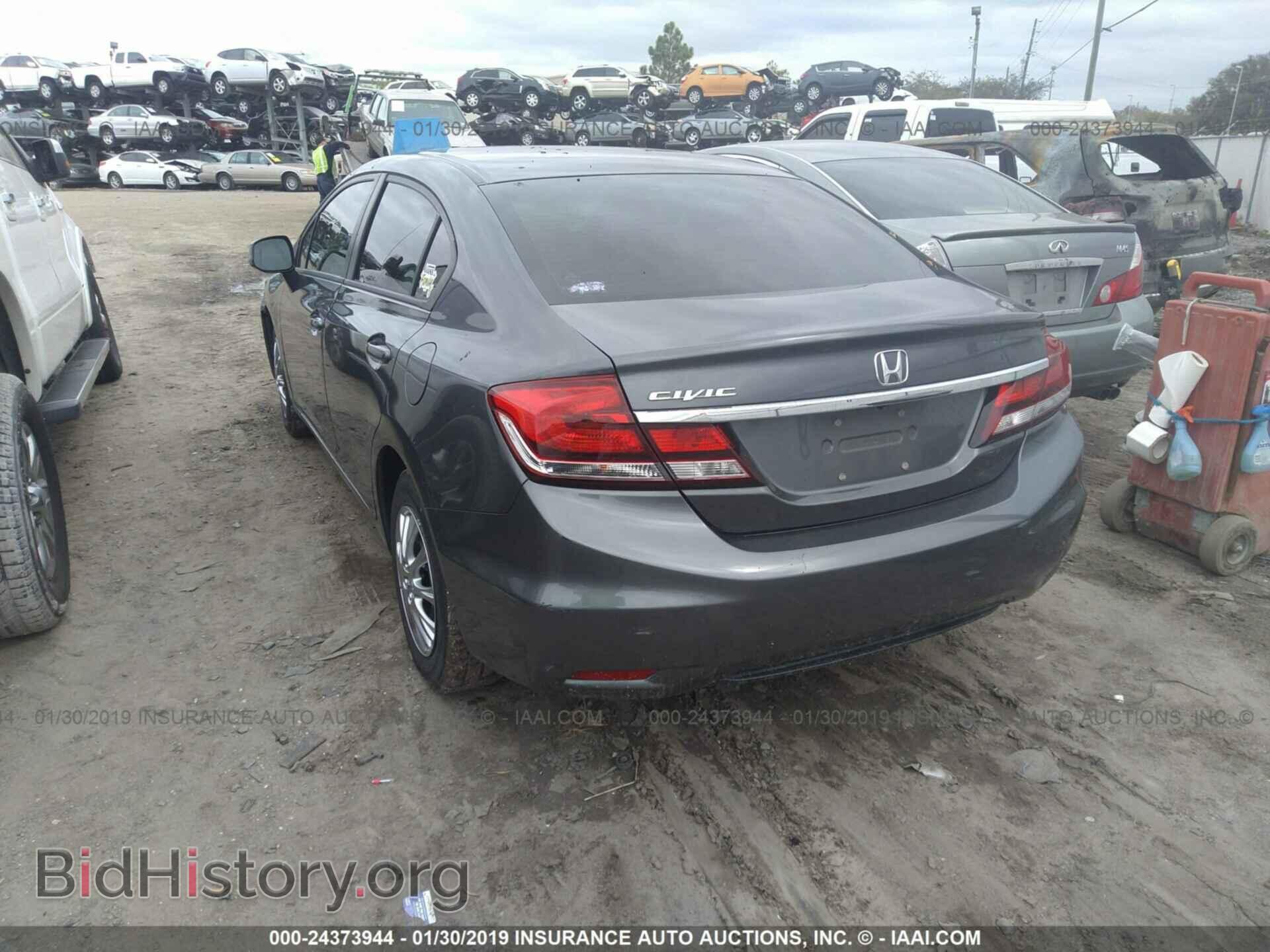 2013 HONDA CIVIC - VIN: 2HGFB2F52DH550452 - Фото 3