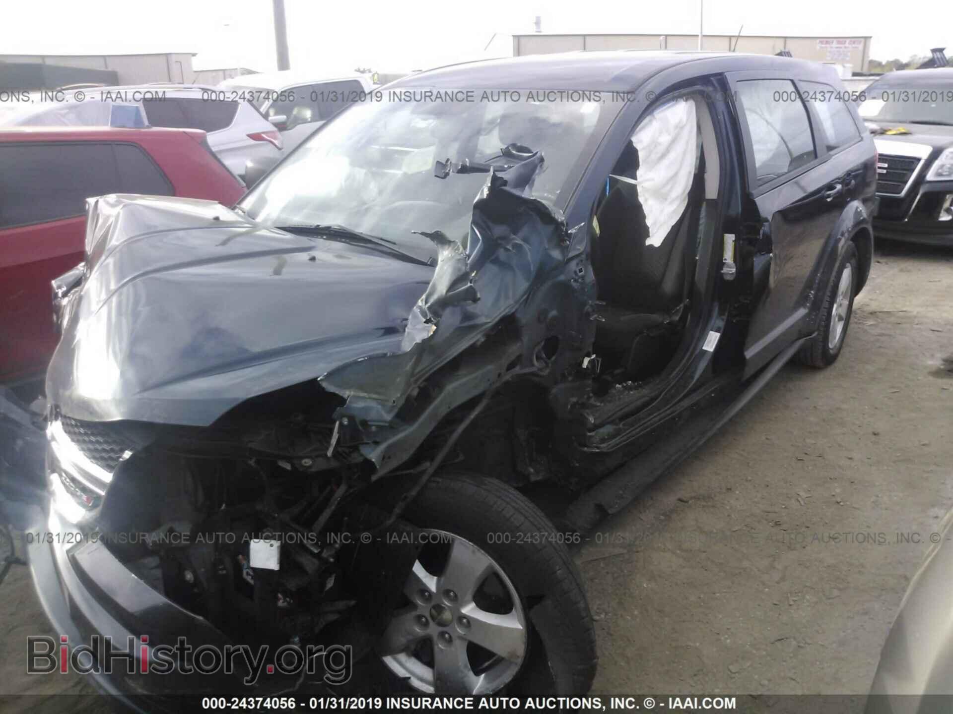 2013 DODGE JOURNEY - VIN: 3C4PDCAB1DT608266 - Photo 2