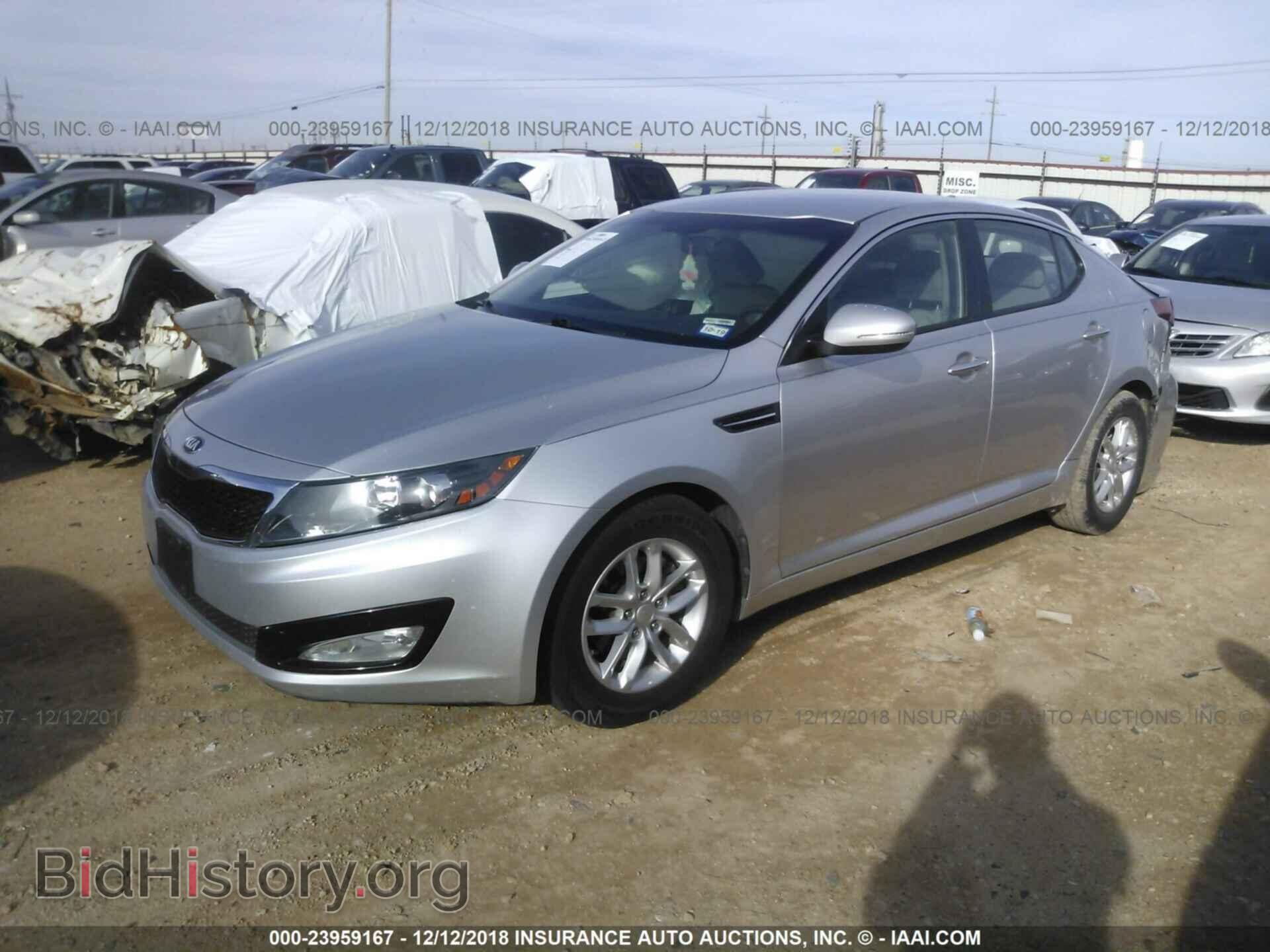 2013 KIA OPTIMA - VIN: KNAGM4A77D5419443 - Фото 2