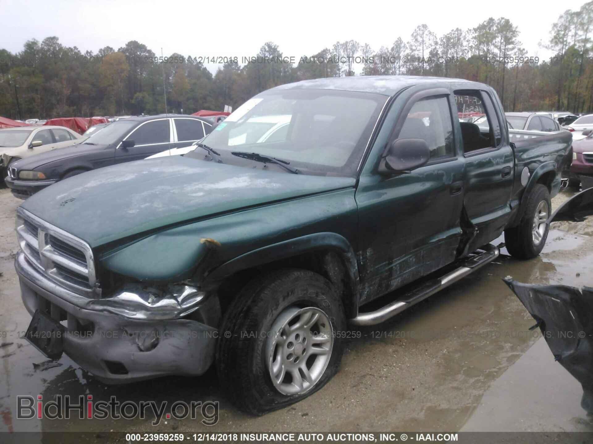 2003 DODGE DAKOTA - VIN: 1D7HL48N93S101232 - Фото 2