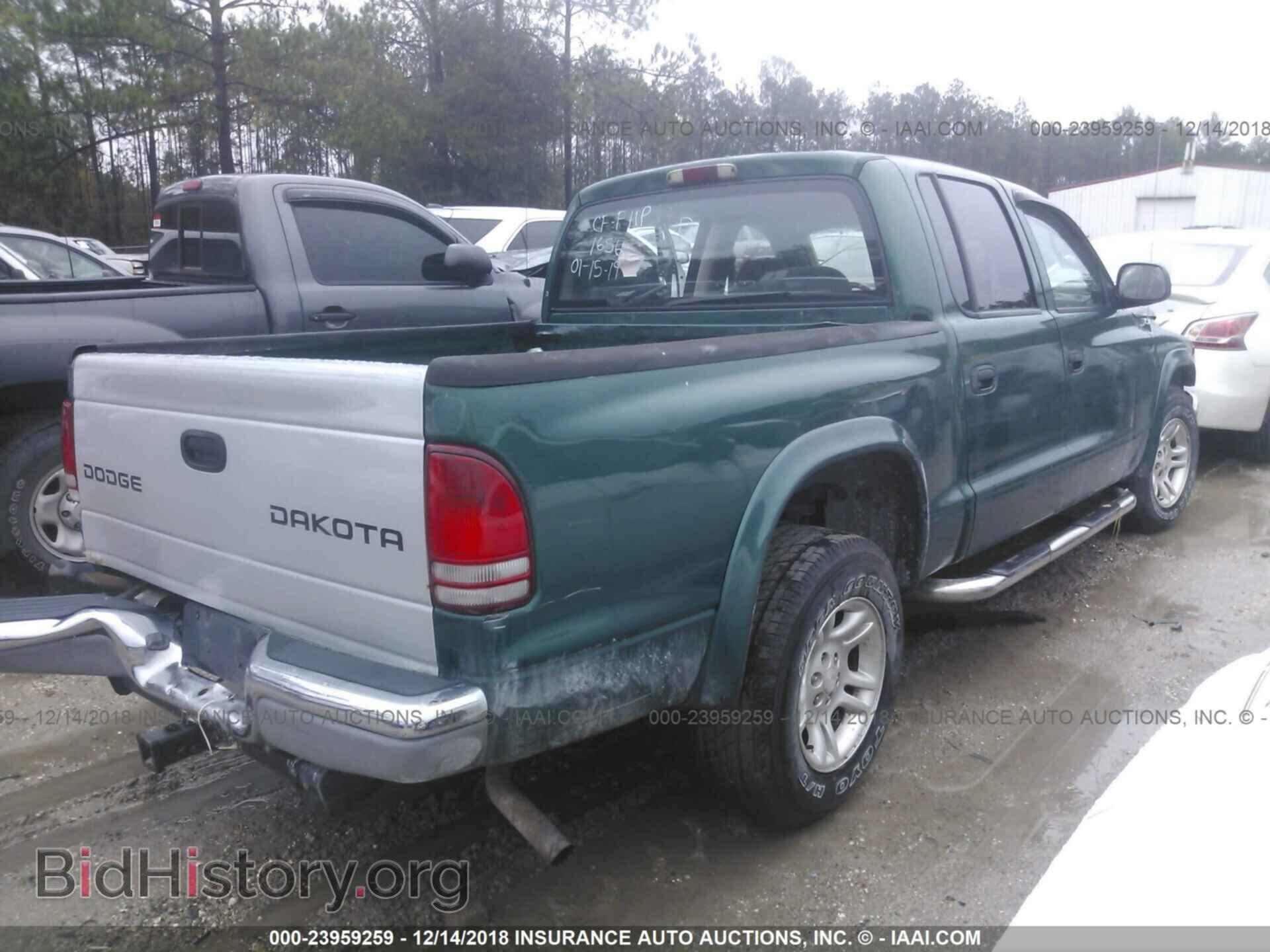 2003 DODGE DAKOTA - VIN: 1D7HL48N93S101232 - Фото 4