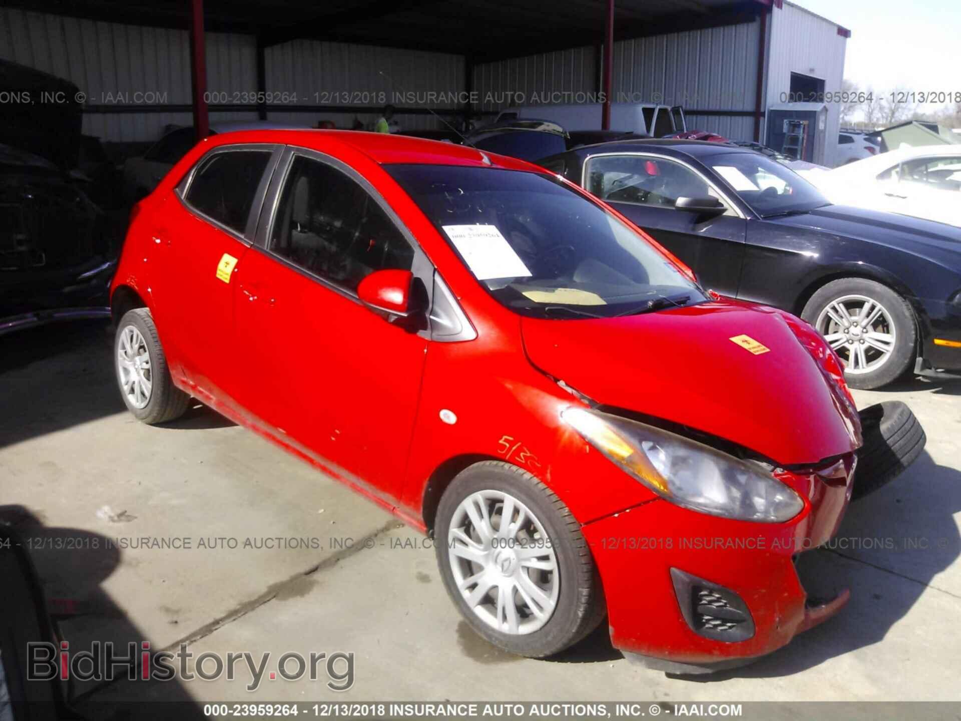 Photo JM1DE1KY7C0147271 - MAZDA MAZDA2 2012