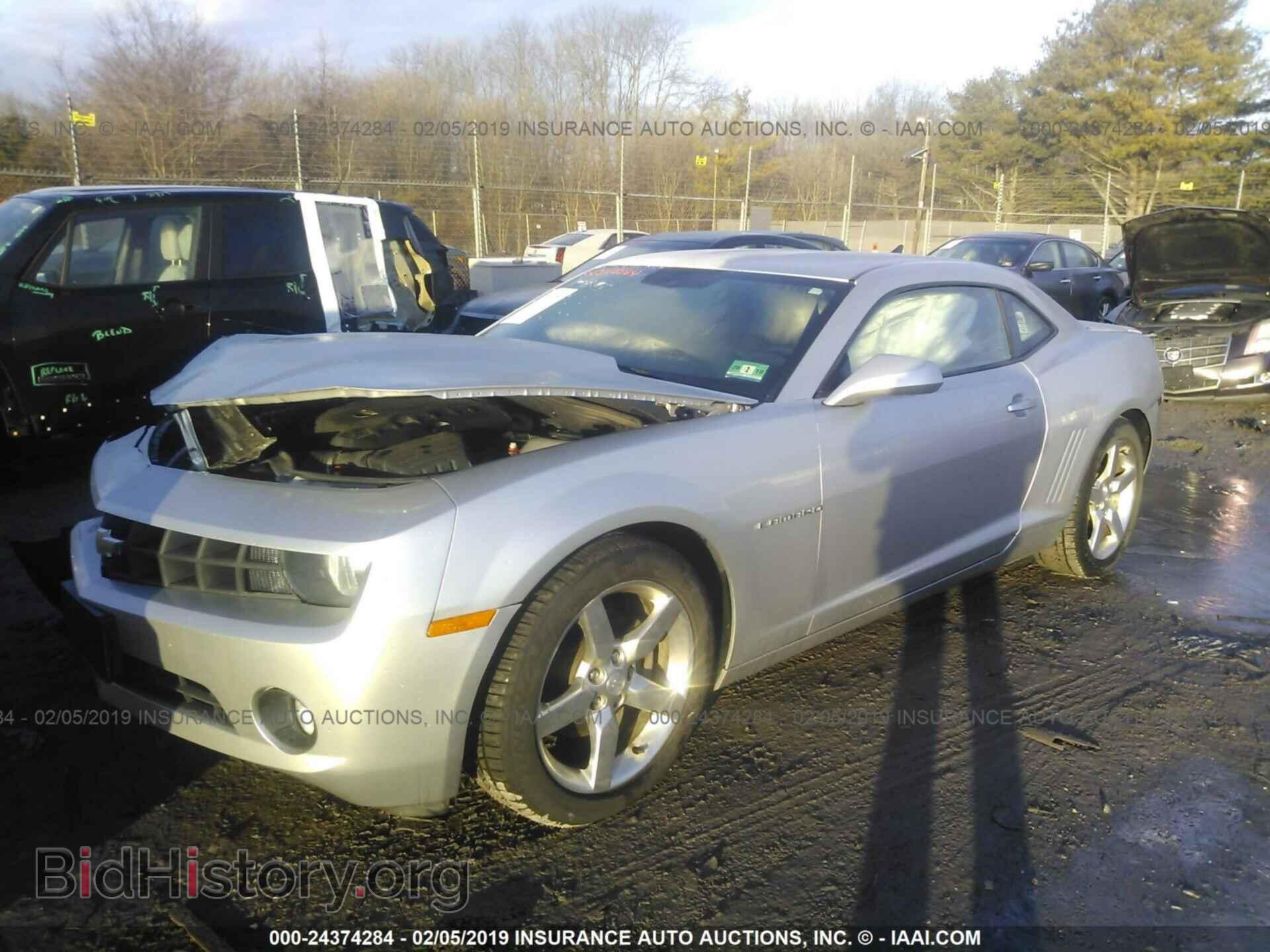 2012 CHEVROLET CAMARO - VIN: 2G1FB1E37C9156200 - Фото 2