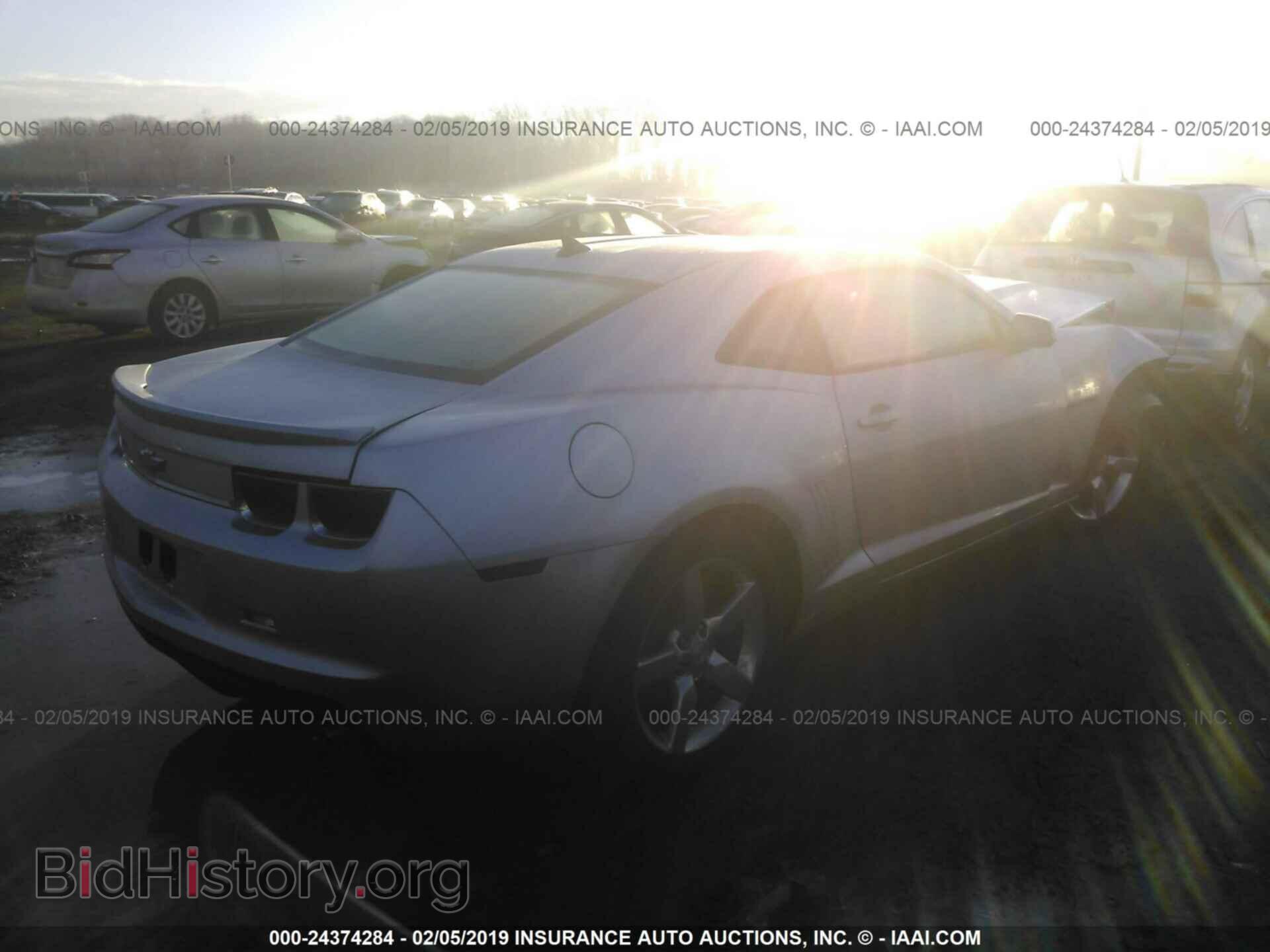 2012 CHEVROLET CAMARO - VIN: 2G1FB1E37C9156200 - Фото 4