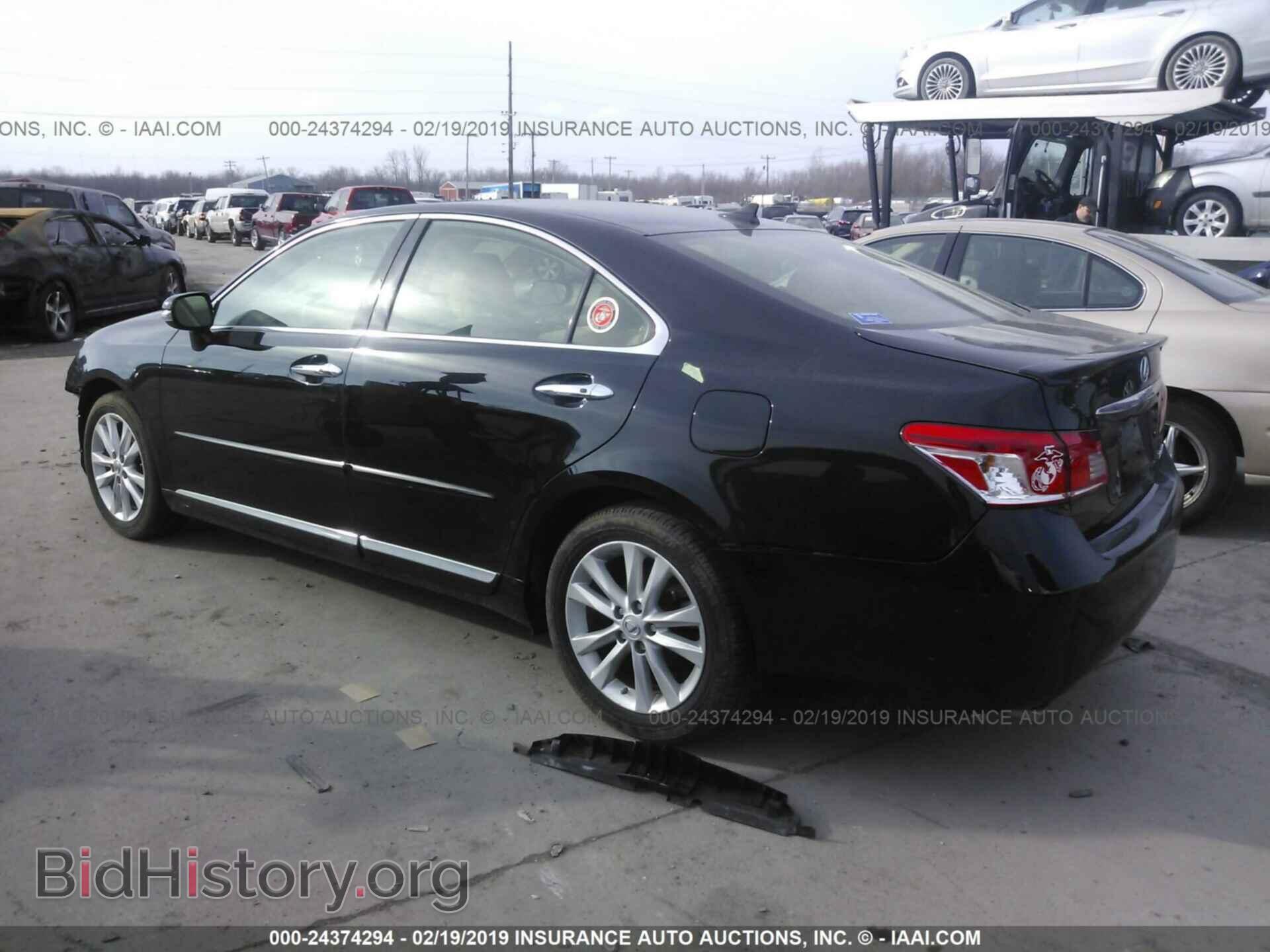 2012 LEXUS ES - VIN: JTHBK1EG2C2489183 - Photo 3
