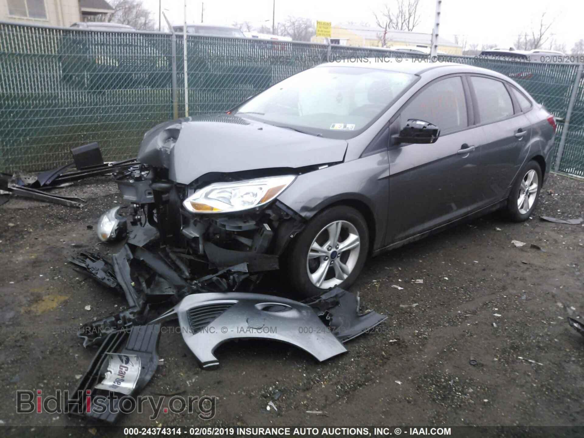 2014 FORD FOCUS - VIN: 1FADP3F2XEL438219 - Фото 2