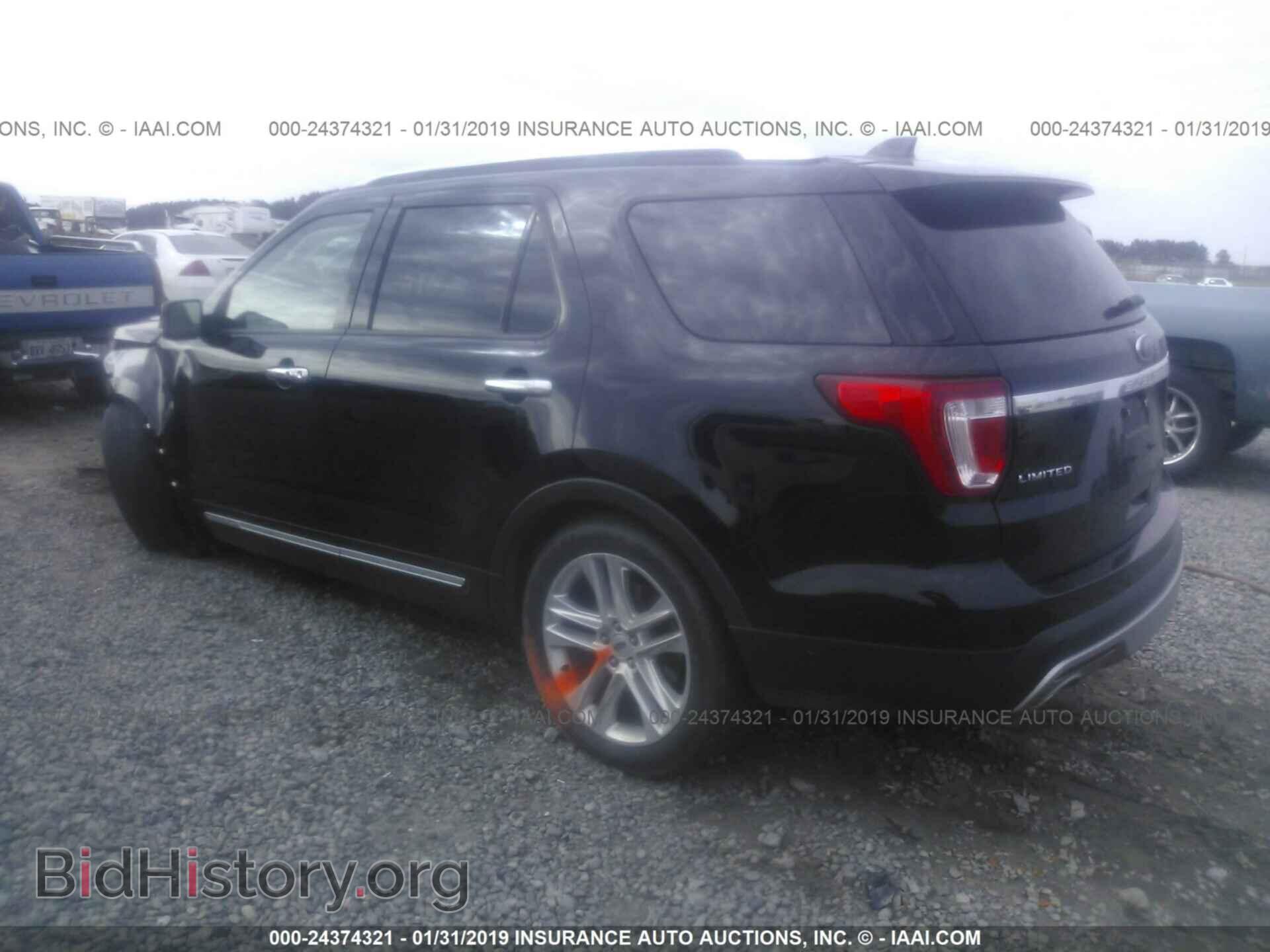 2017 FORD EXPLORER - VIN: 1FM5K7F88HGA08142 - Фото 3