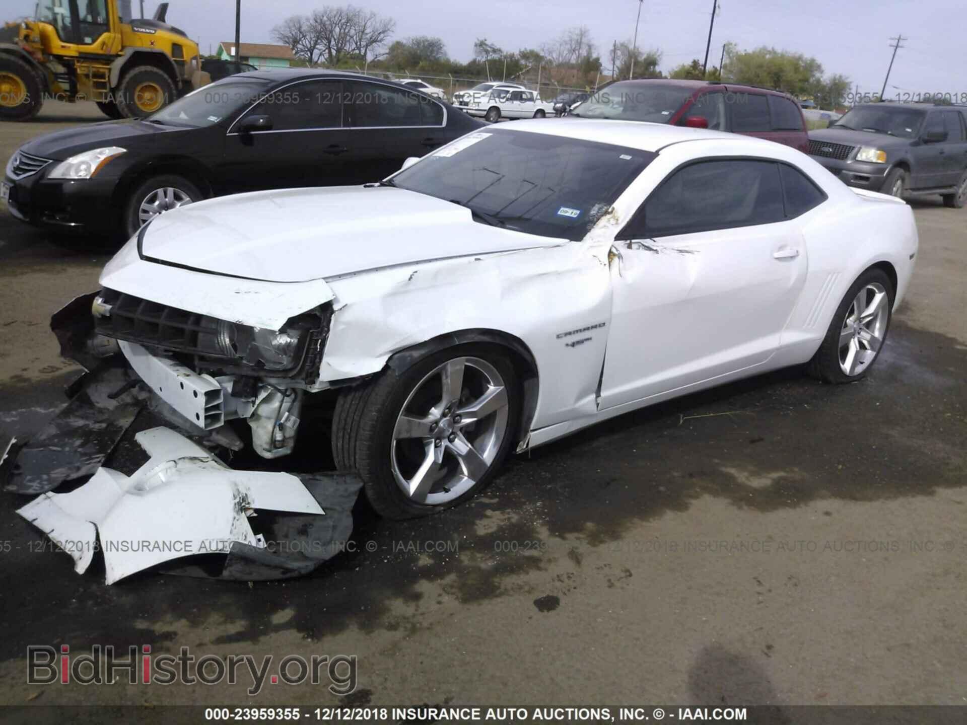 2012 CHEVROLET CAMARO - VIN: 2G1FA1E38C9138016 - Фото 2