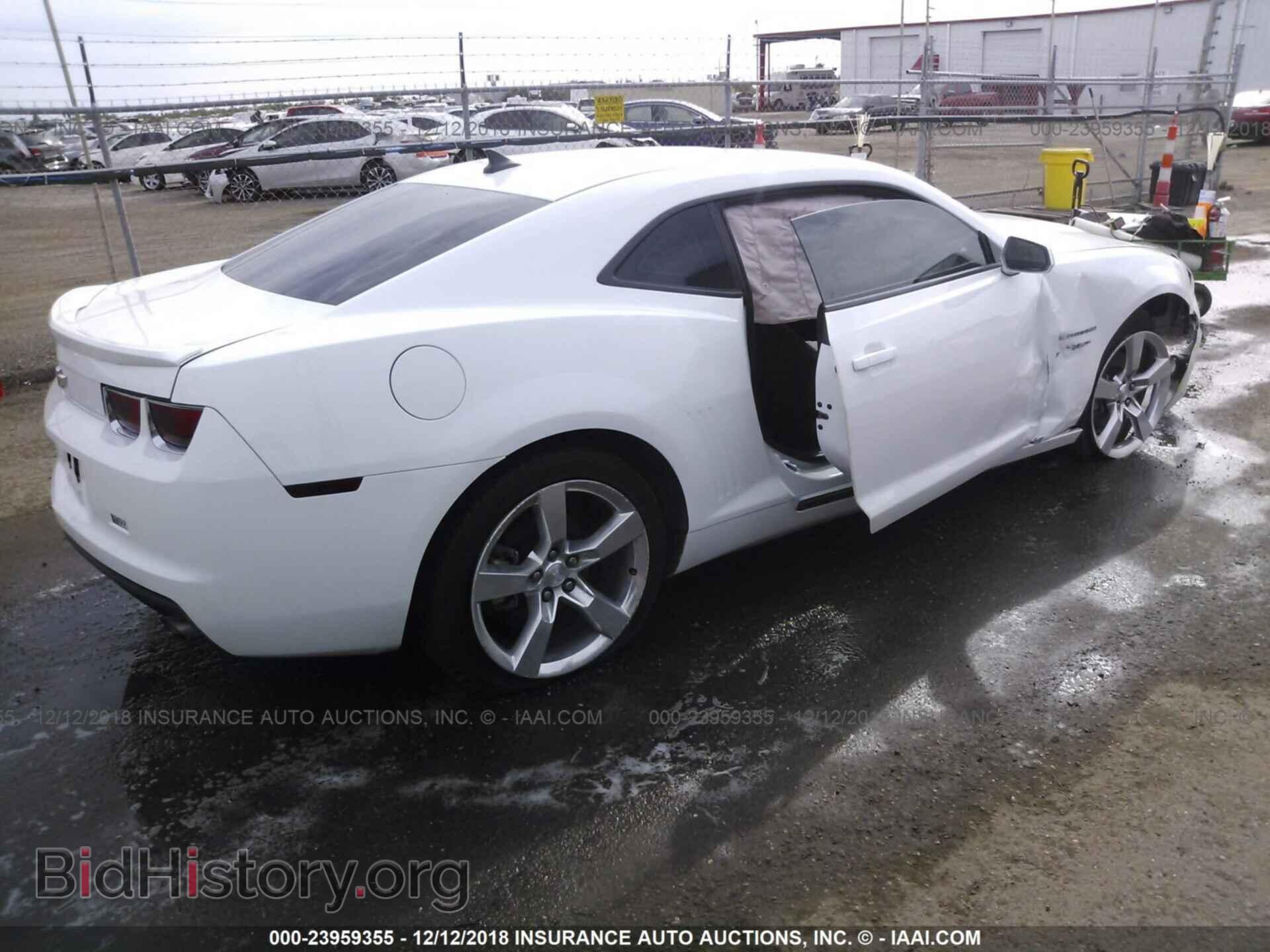2012 CHEVROLET CAMARO - VIN: 2G1FA1E38C9138016 - Фото 4