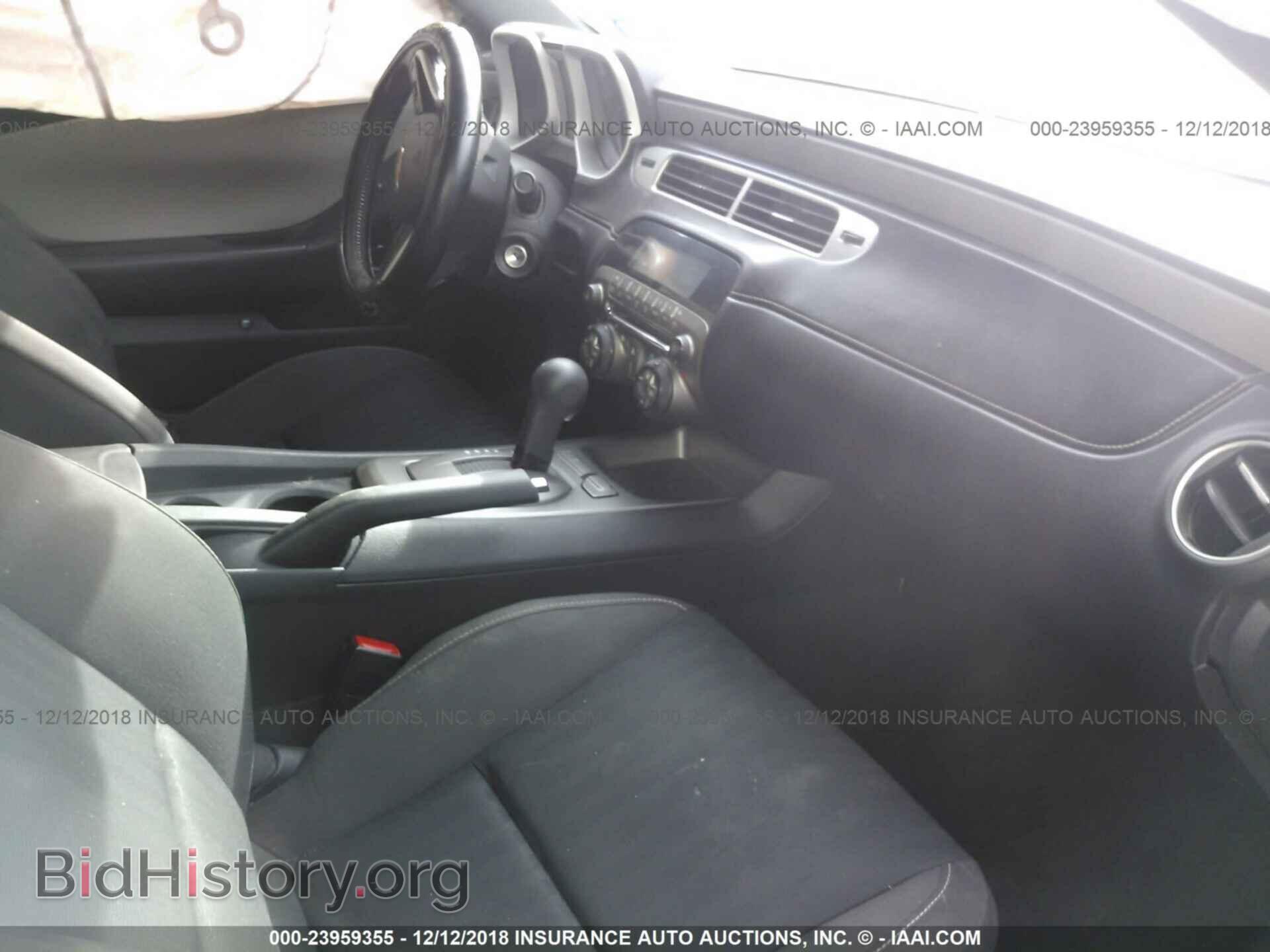 2012 CHEVROLET CAMARO - VIN: 2G1FA1E38C9138016 - Фото 5