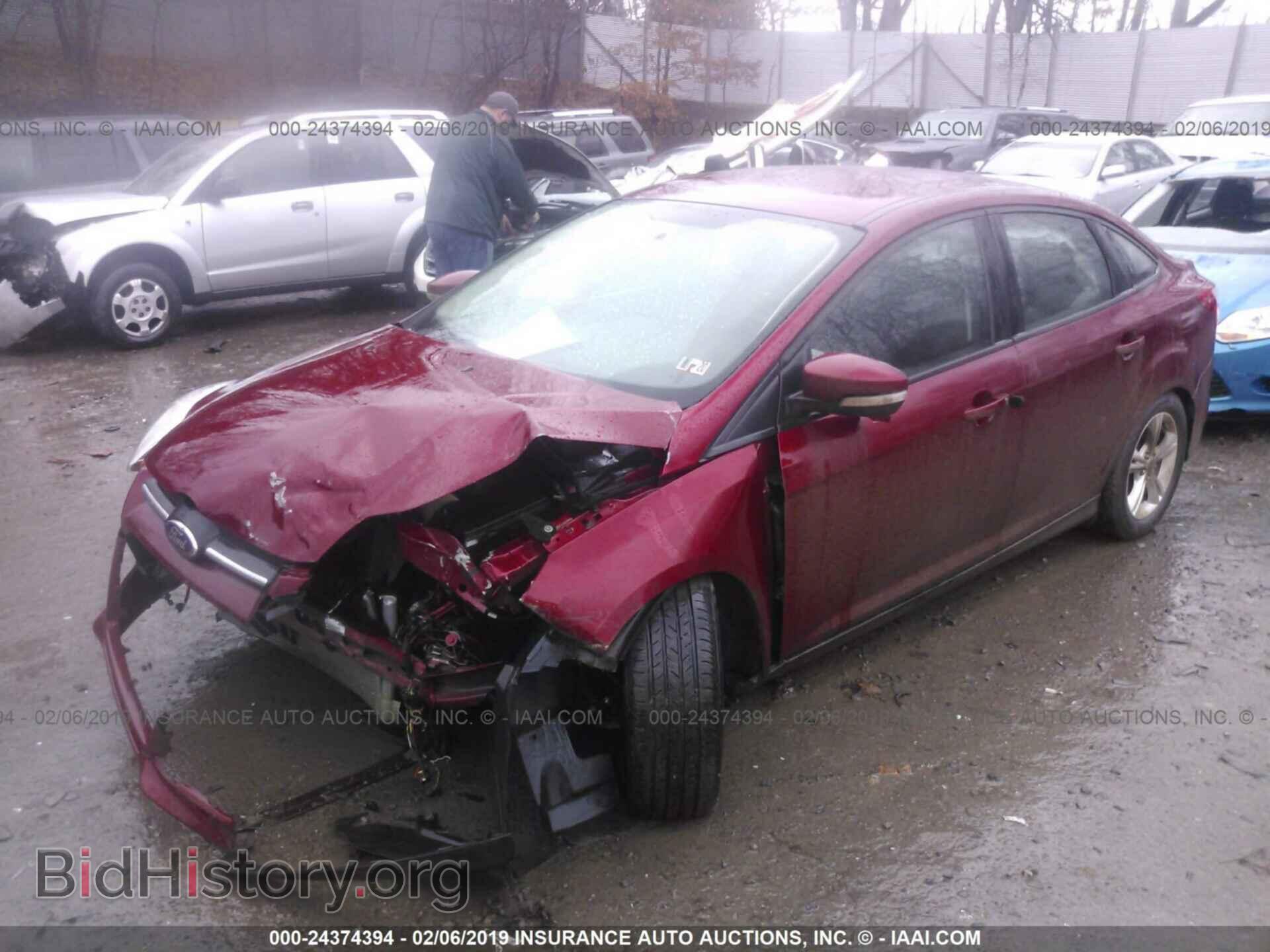 2014 FORD FOCUS - VIN: 1FADP3F23EL459302 - Фото 2