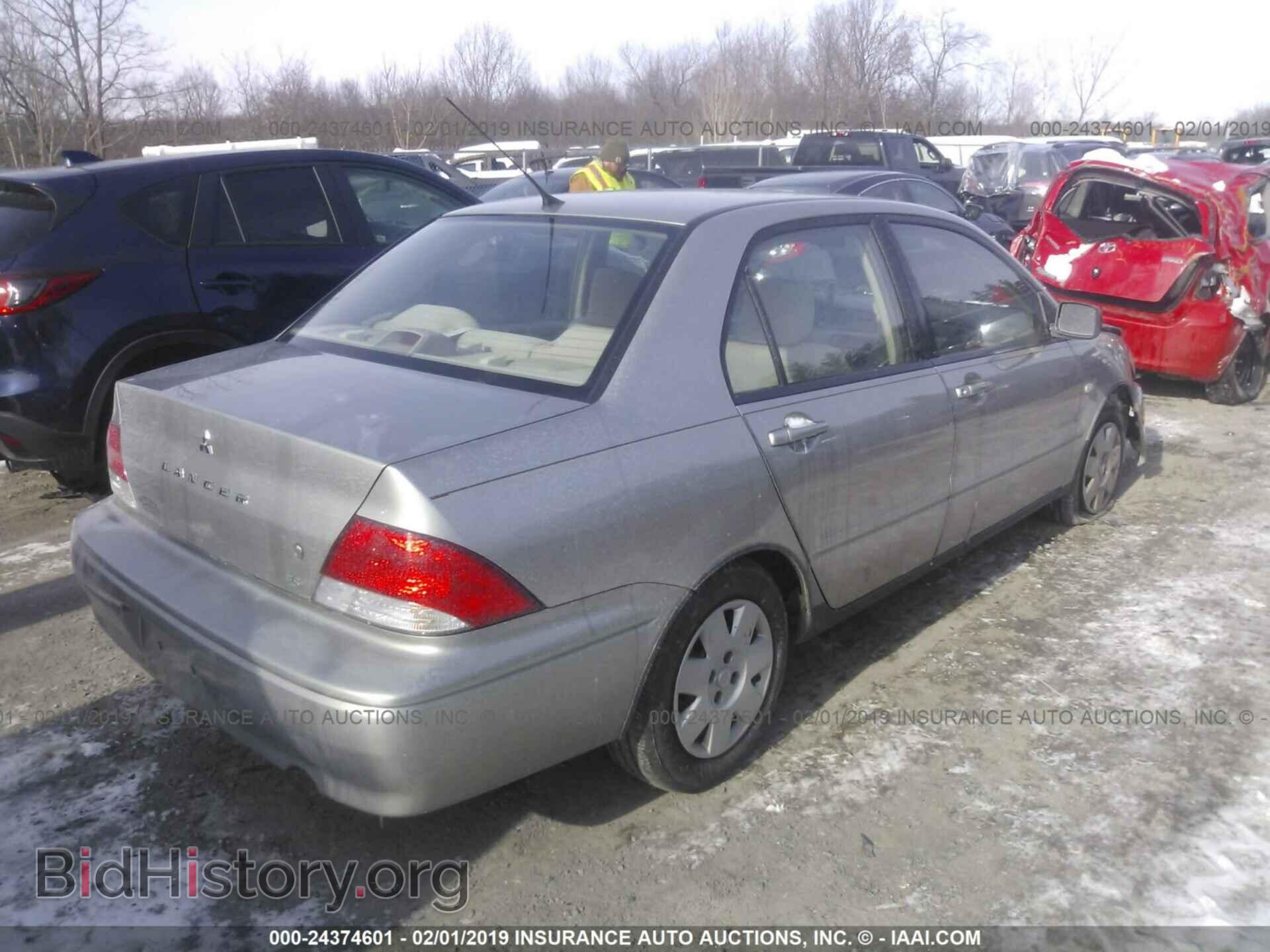 2003 MITSUBISHI LANCER - VIN: JA3AJ26E83U050818 - Фото 4