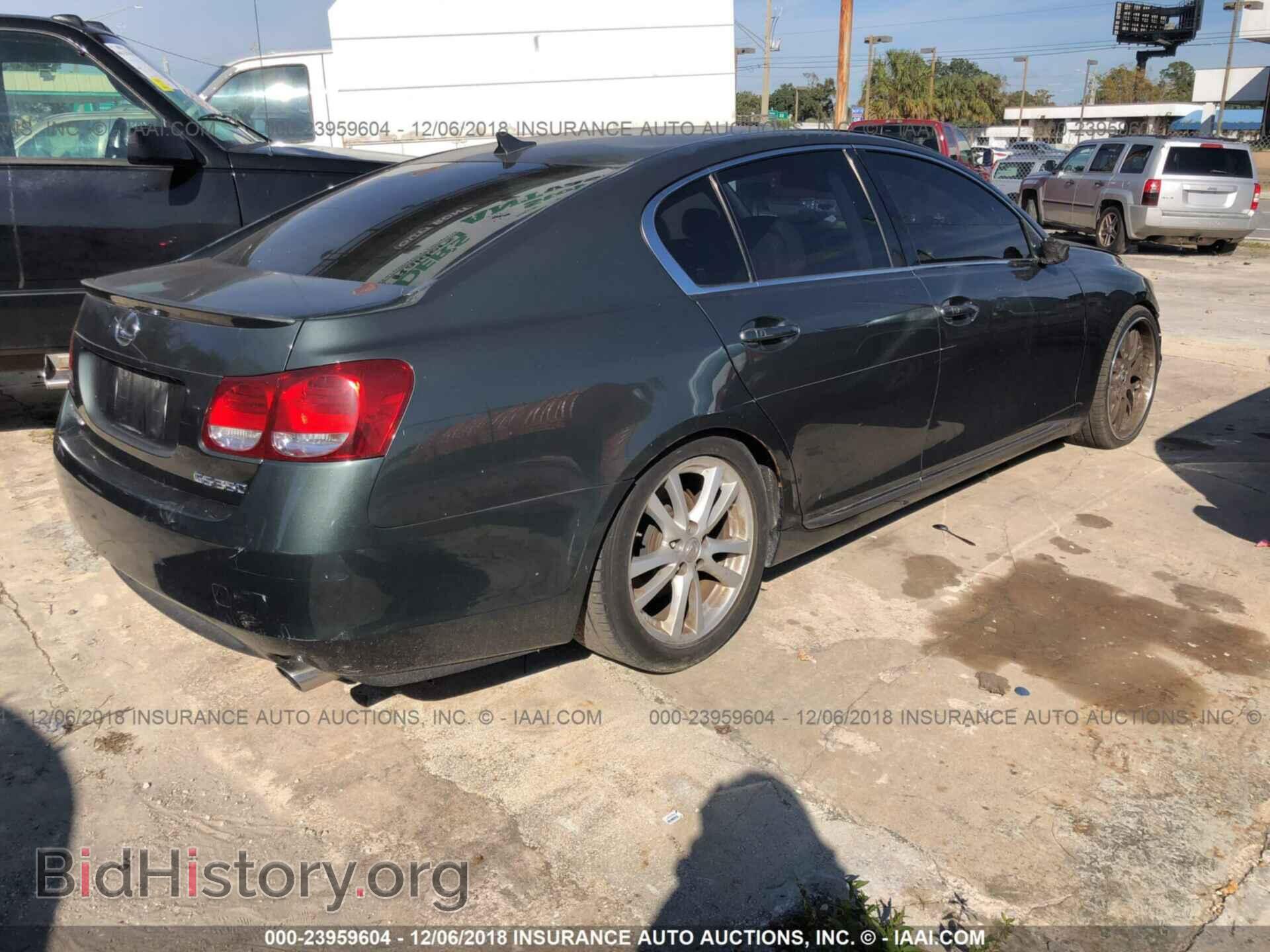 2007 LEXUS GS - VIN: JTHBE96S470020963 - Photo 4