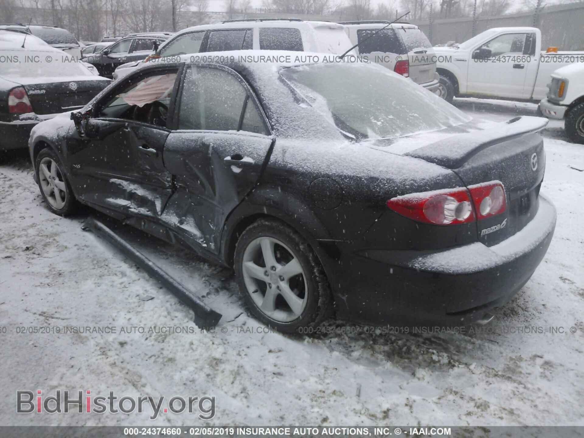 2005 MAZDA 6 - VIN: 1YVHP80D555M19210 - Фото 3