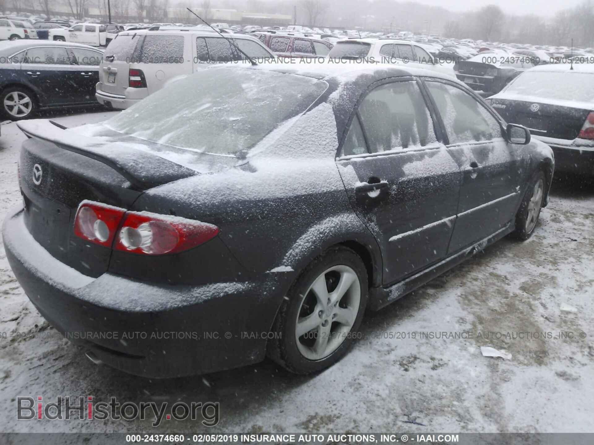 2005 MAZDA 6 - VIN: 1YVHP80D555M19210 - Фото 4
