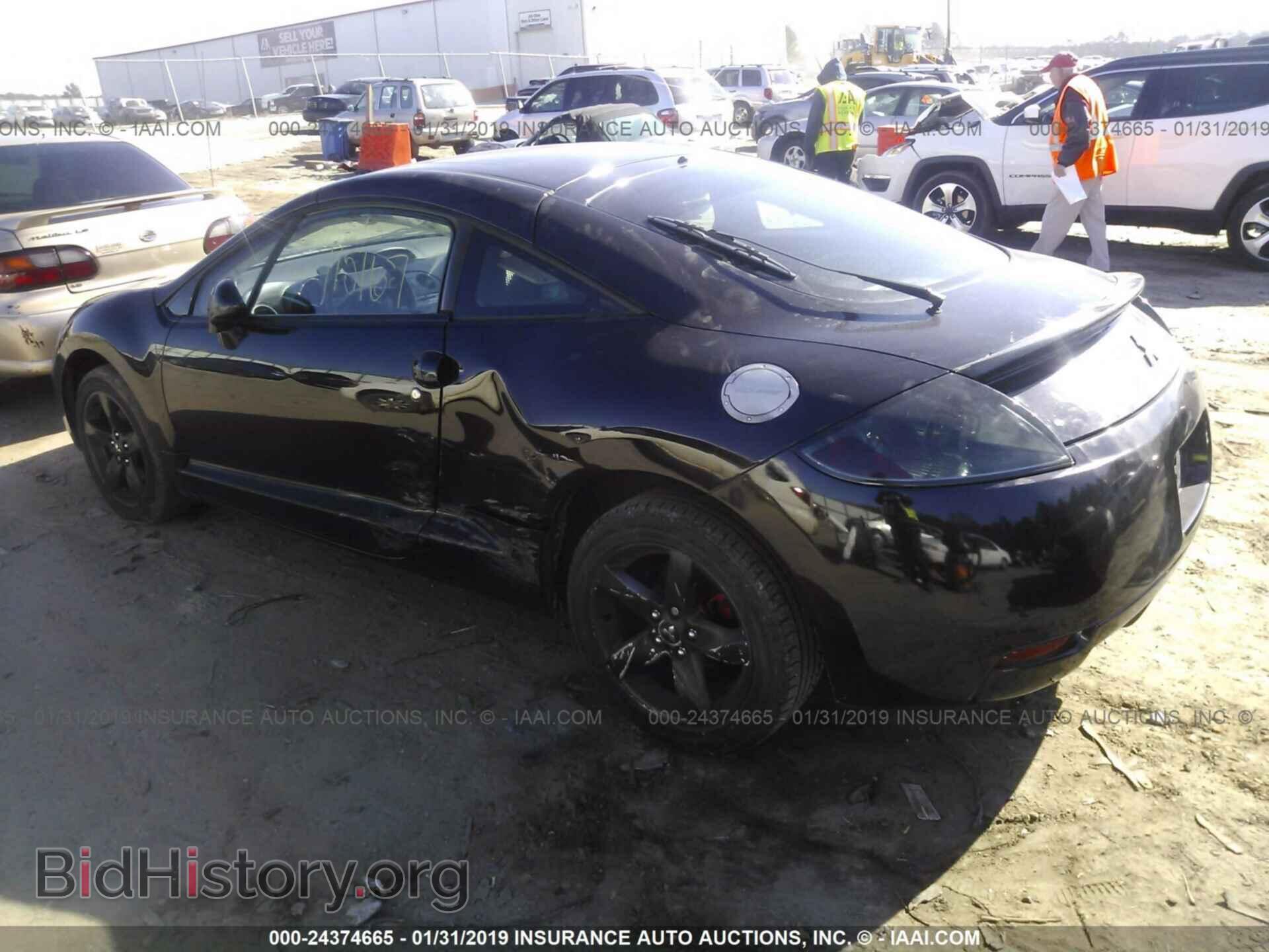 2007 MITSUBISHI ECLIPSE - VIN: 4A3AK24F07E050691 - Фото 3