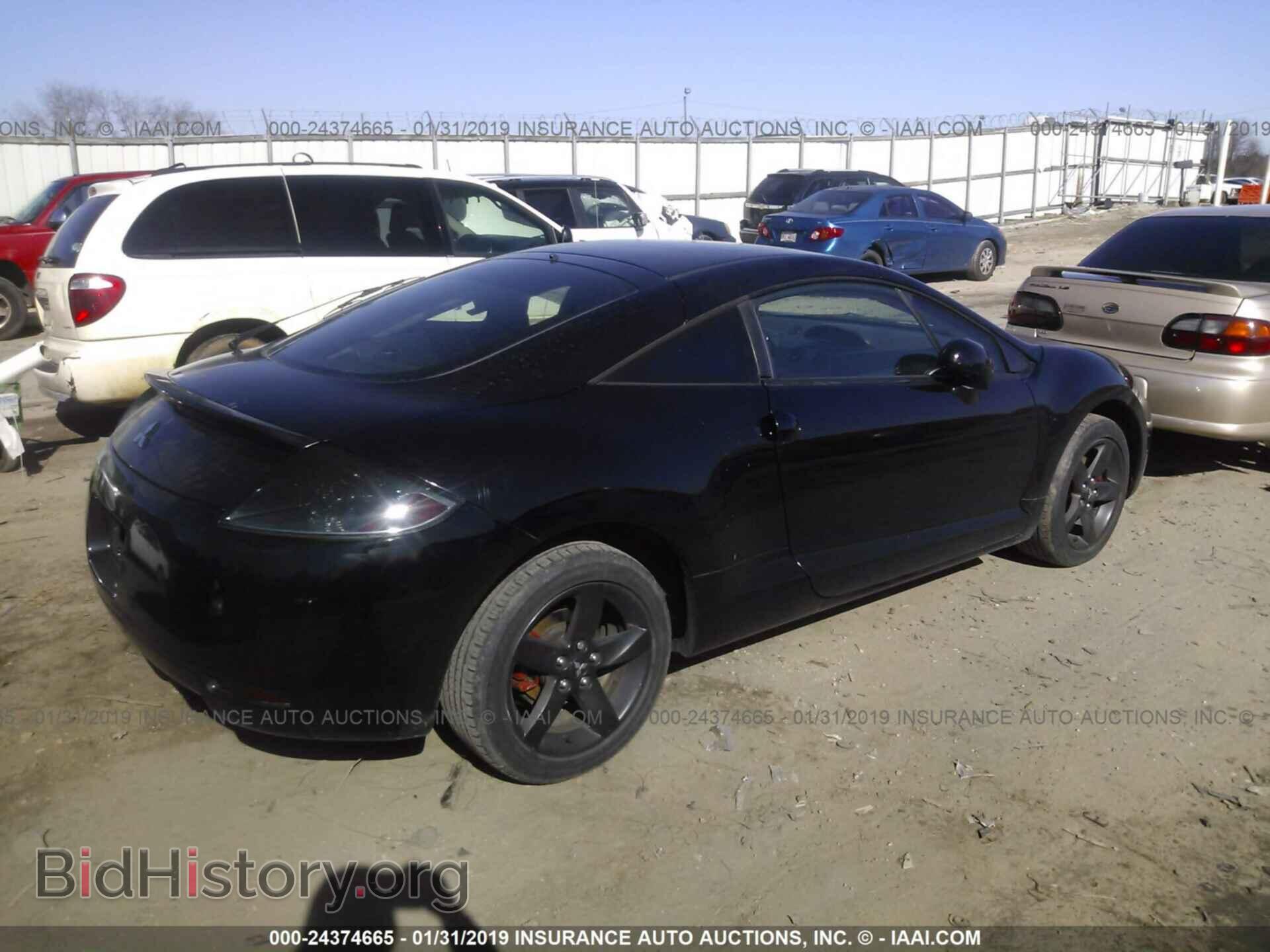 2007 MITSUBISHI ECLIPSE - VIN: 4A3AK24F07E050691 - Фото 4