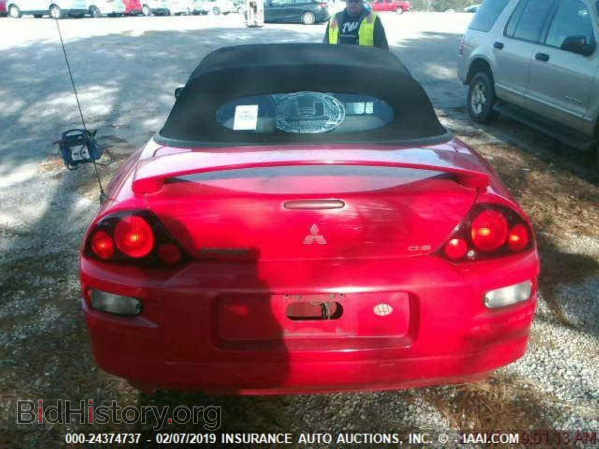 2001 MITSUBISHI ECLIPSE - VIN: 4A3AE45G61E200420 - Photo 3