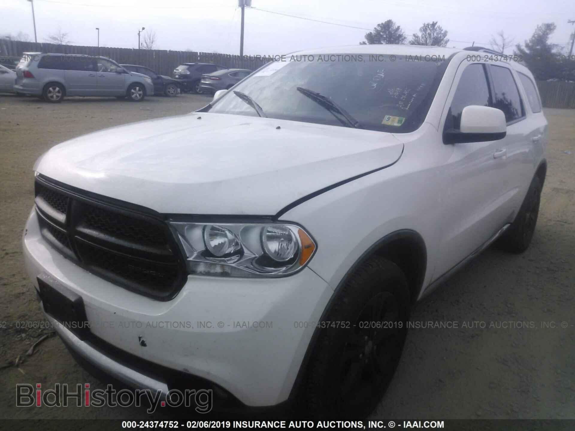 2012 DODGE DURANGO - VIN: 1C4RDJAG5CC181306 - Фото 2