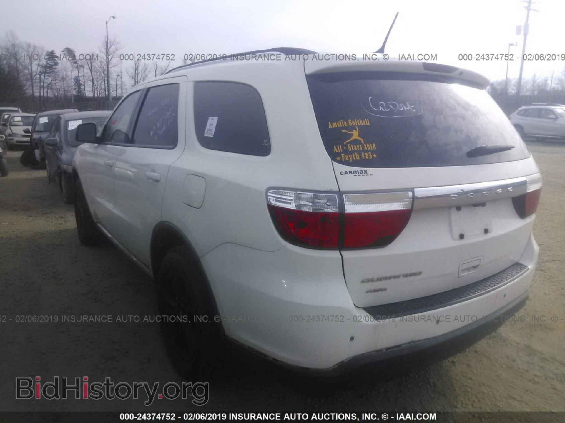 2012 DODGE DURANGO - VIN: 1C4RDJAG5CC181306 - Фото 3
