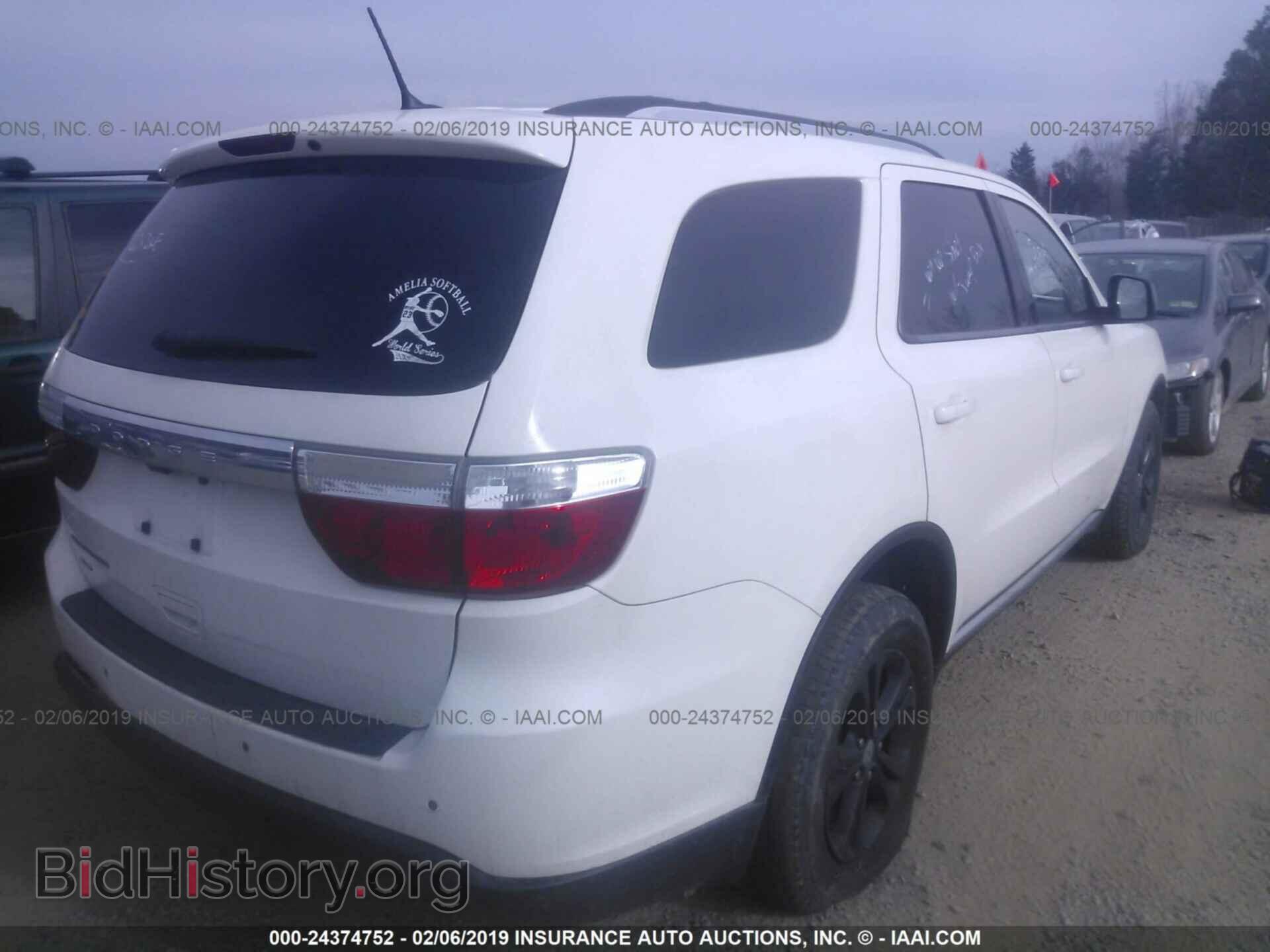 2012 DODGE DURANGO - VIN: 1C4RDJAG5CC181306 - Фото 4