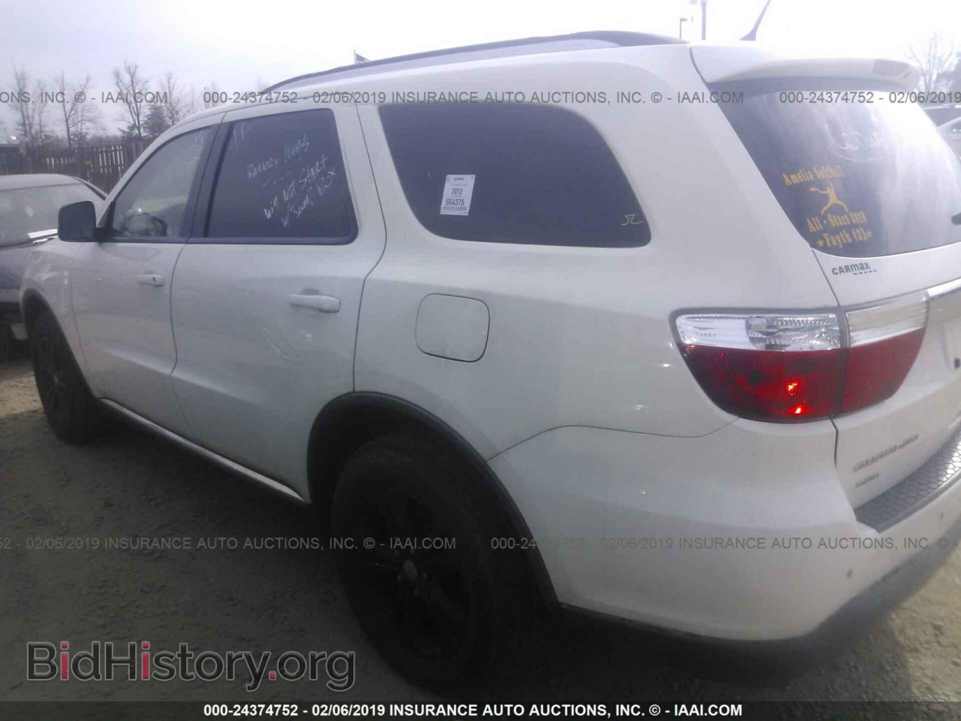 2012 DODGE DURANGO - VIN: 1C4RDJAG5CC181306 - Фото 6