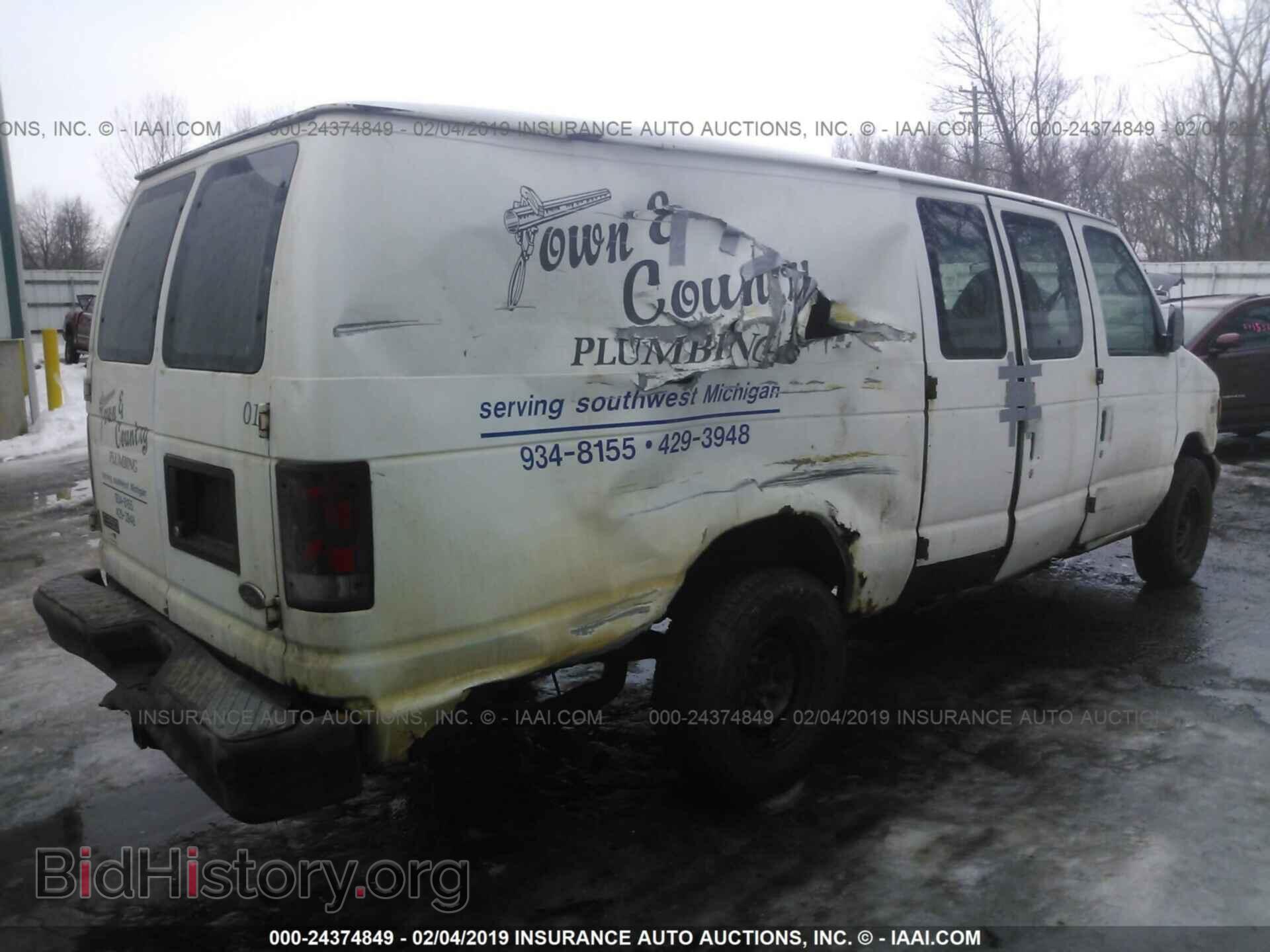 2002 FORD ECONOLINE - VIN: 1FTNS24L22HA52931 - Фото 4