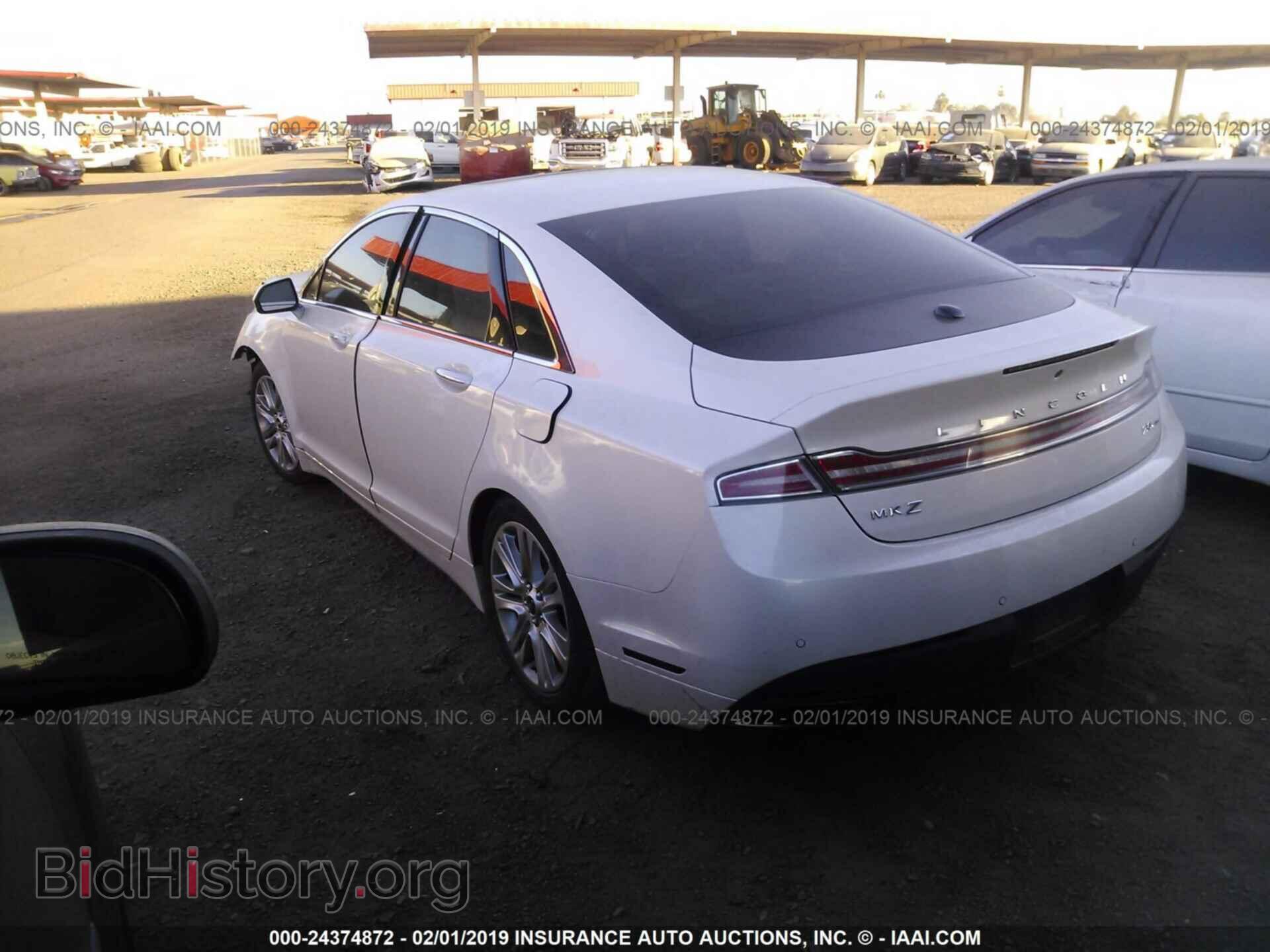 2016 LINCOLN MKZ - VIN: 3LN6L2G99GR605447 - Фото 3