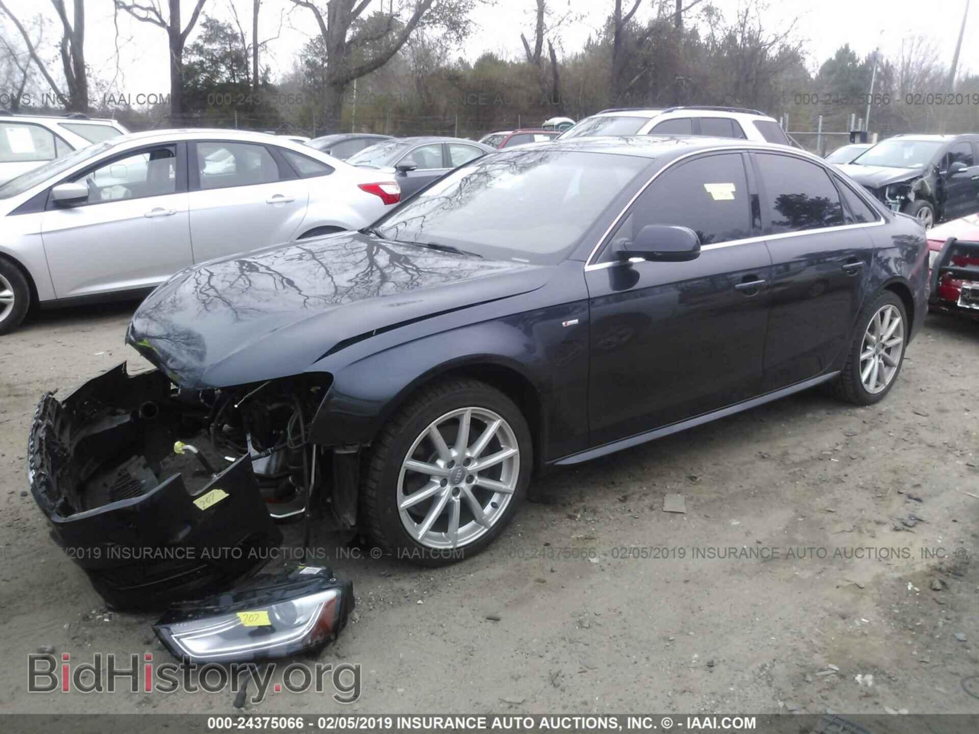 2014 AUDI A4 - VIN: WAUFFAFL3EA075936 - Фото 2