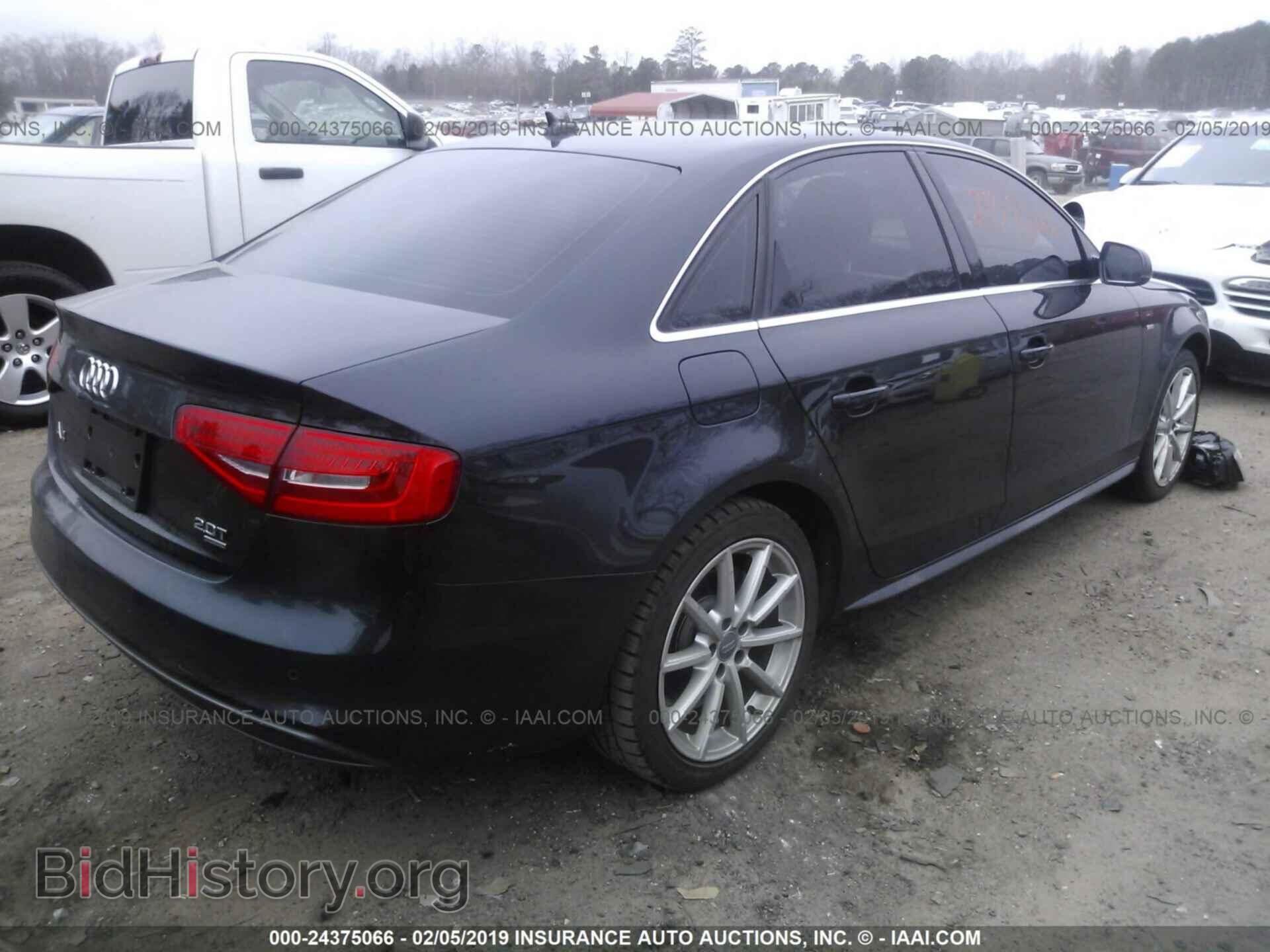 2014 AUDI A4 - VIN: WAUFFAFL3EA075936 - Фото 4