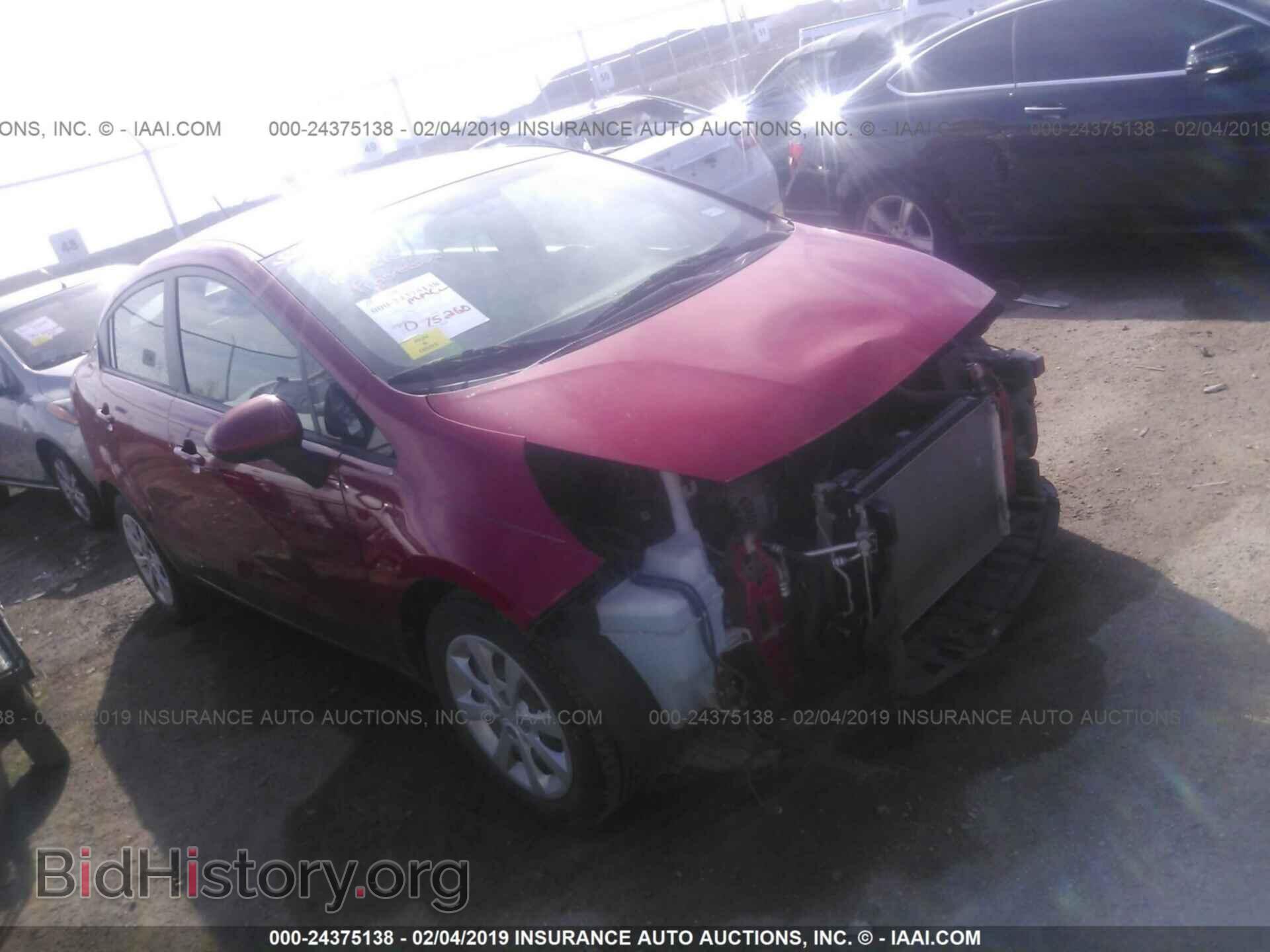 Photo KNADM4A30D6242003 - KIA RIO 2013