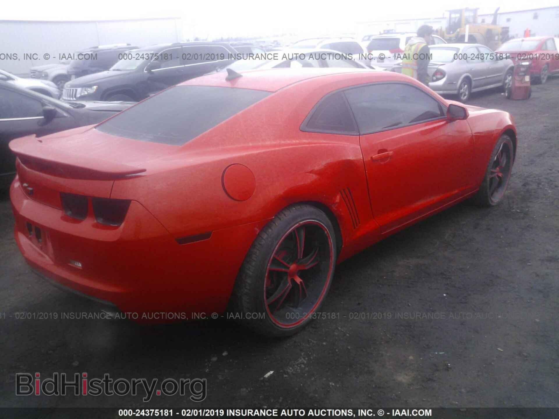 2011 CHEVROLET CAMARO - VIN: 2G1FB1ED5B9214487 - Фото 4