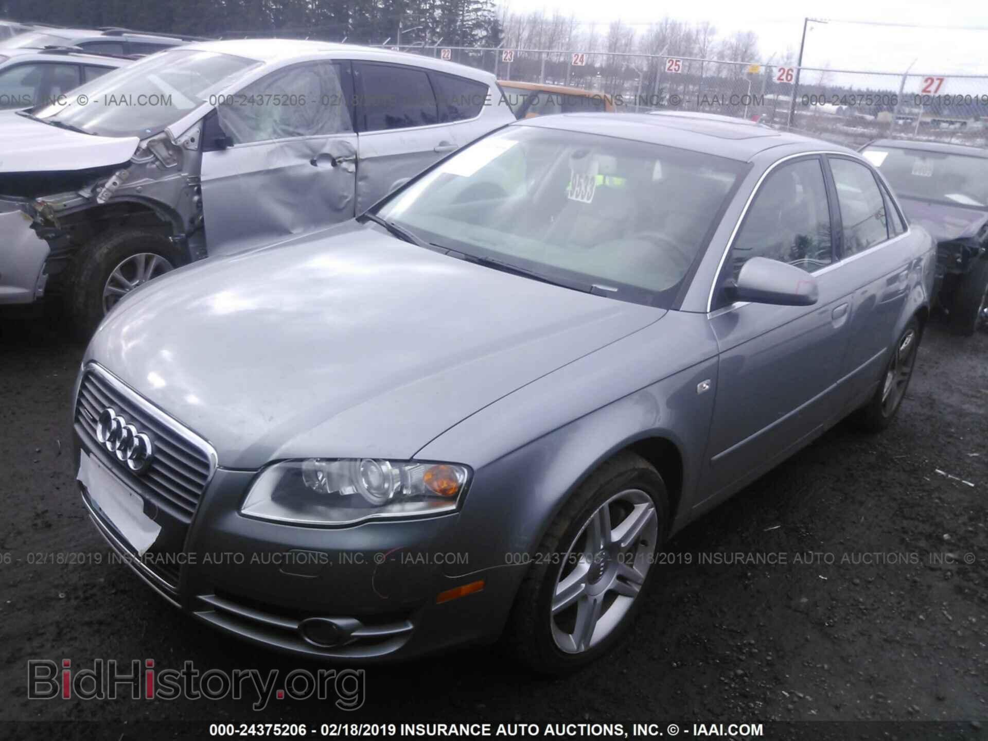 2007 AUDI A4 - VIN: WAUDF78EX7A090896 - Фото 2