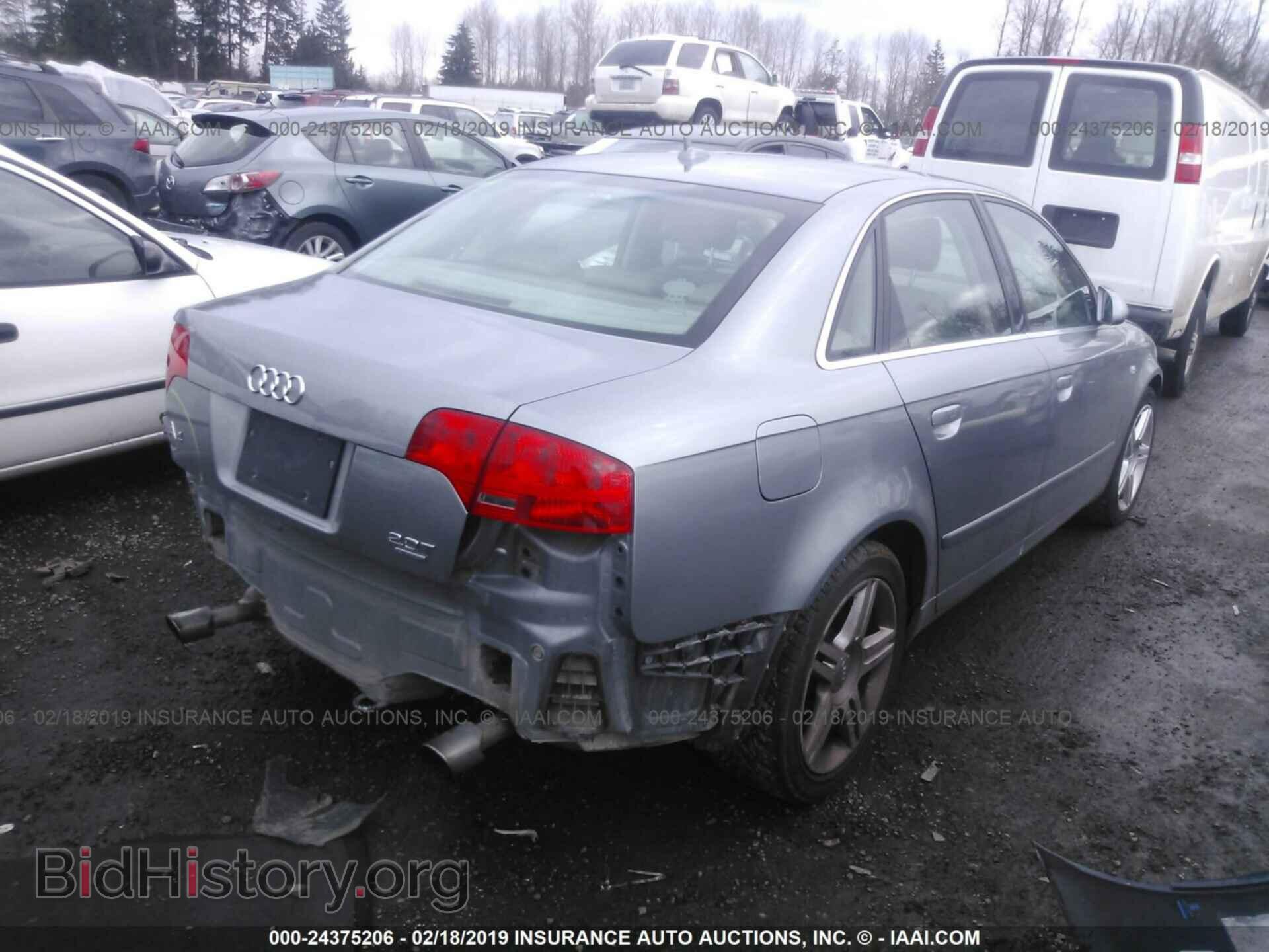 2007 AUDI A4 - VIN: WAUDF78EX7A090896 - Фото 4