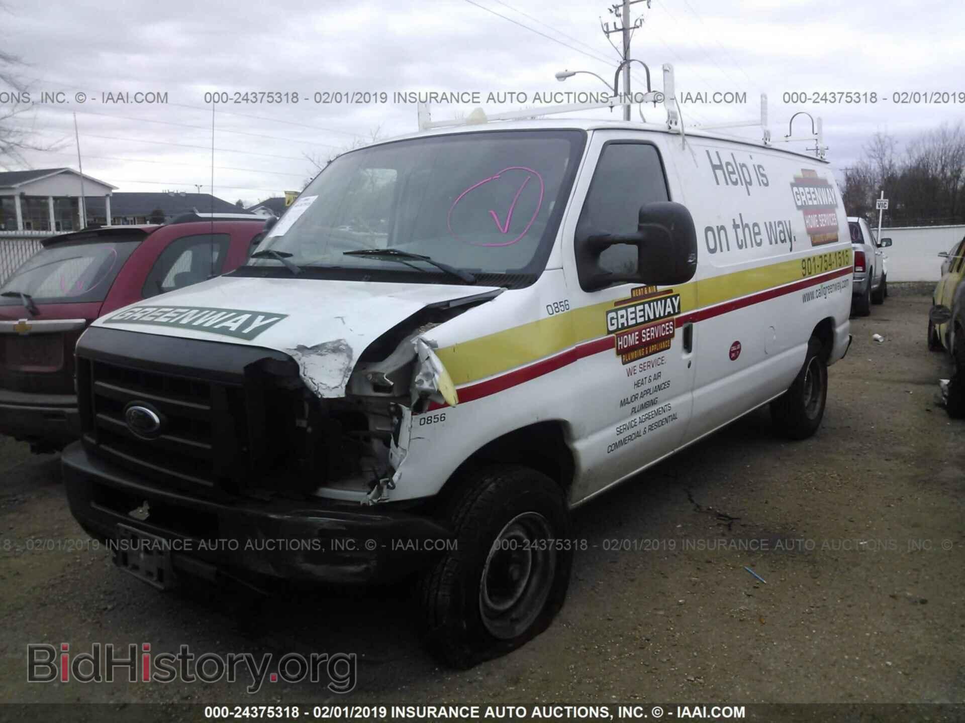 2008 FORD ECONOLINE - VIN: 1FTNE14WX8DA11684 - Фото 2