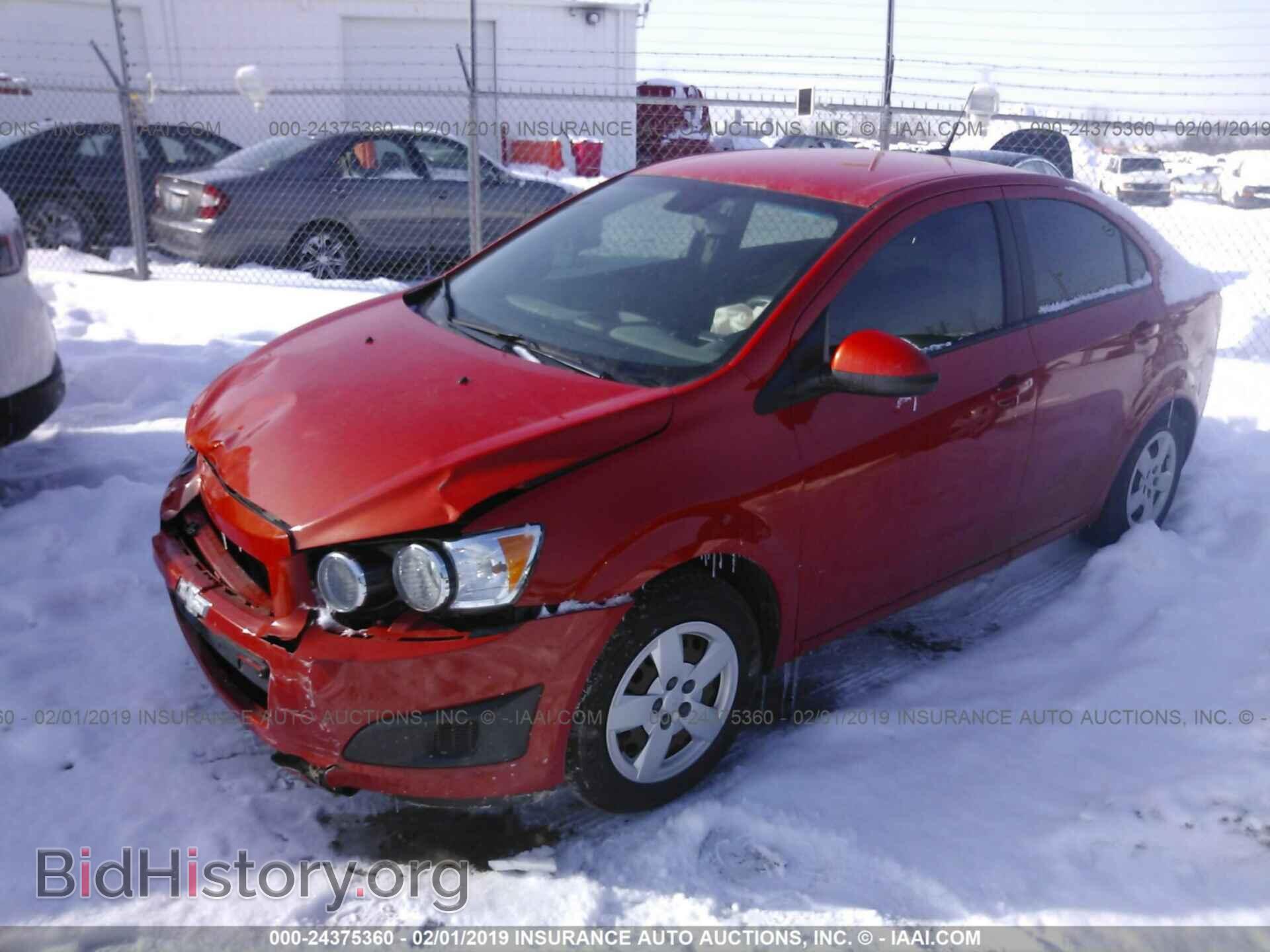 2013 CHEVROLET SONIC - VIN: 1G1JA5SH5D4124306 - Фото 2