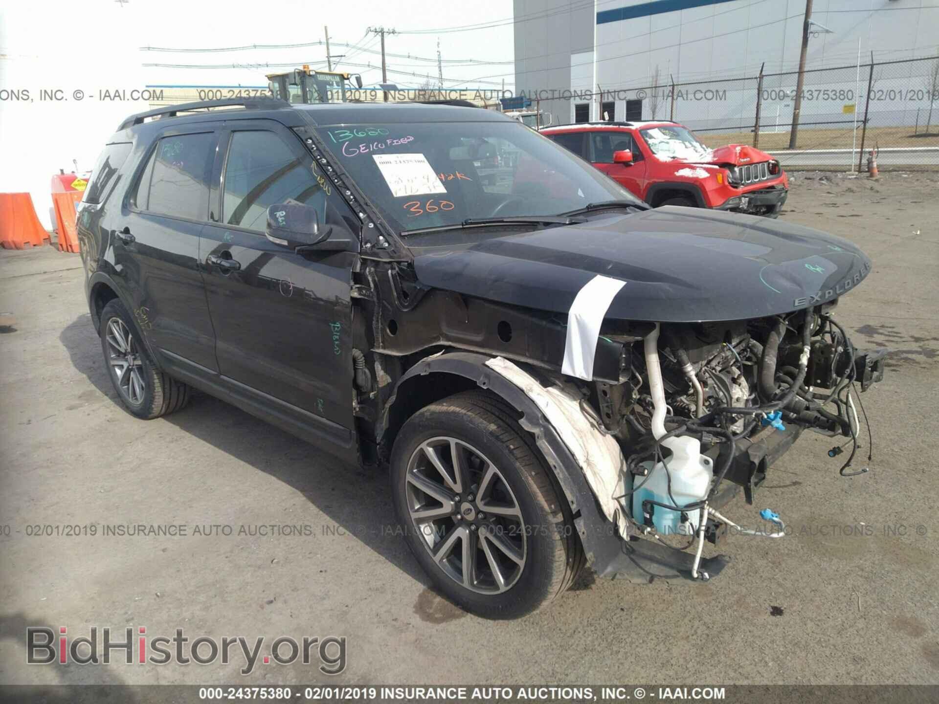 Фотография 1FM5K8D84FGA60406 - FORD EXPLORER 2015
