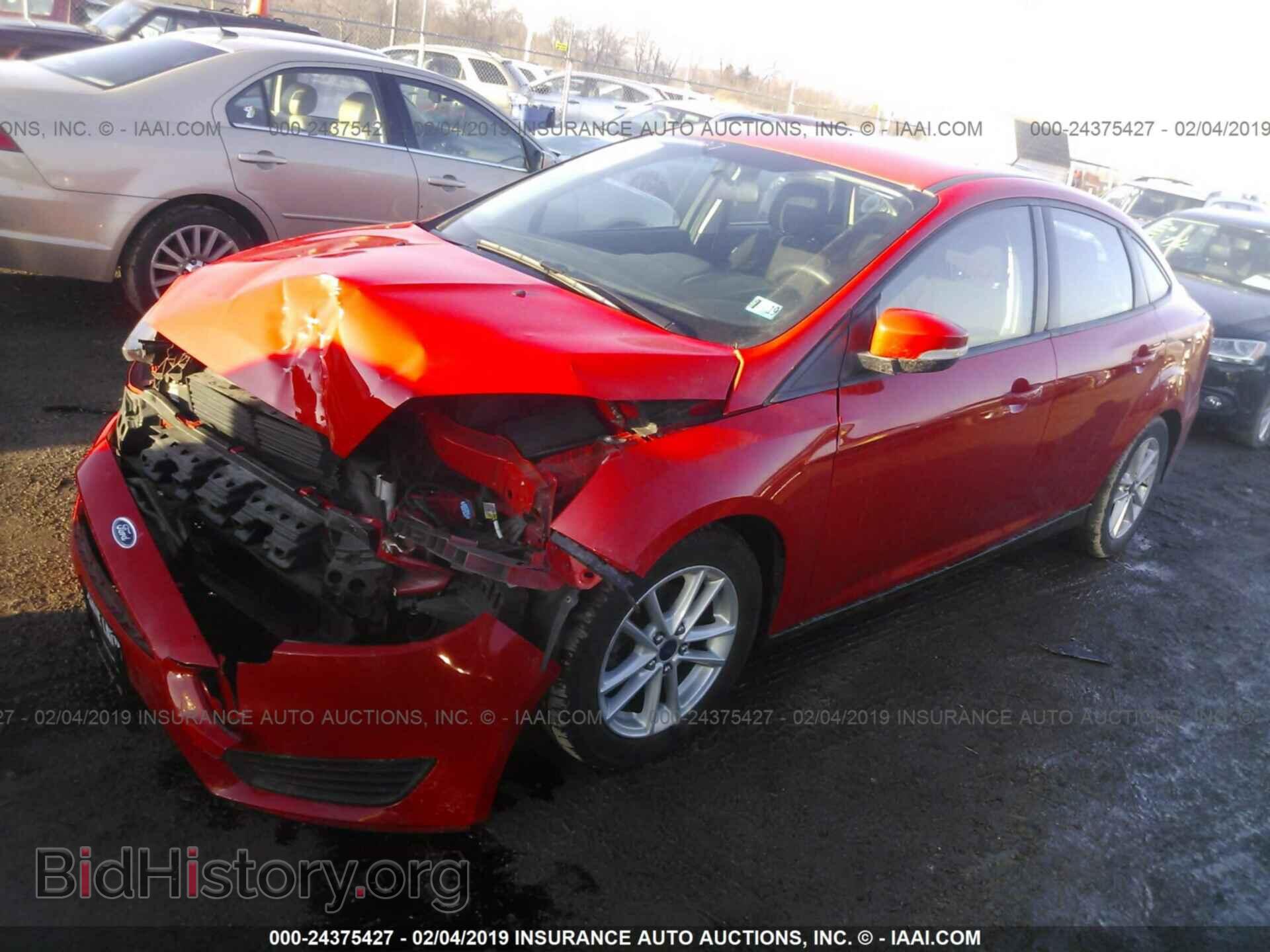 2015 FORD FOCUS - VIN: 1FADP3F22FL262414 - Фото 2