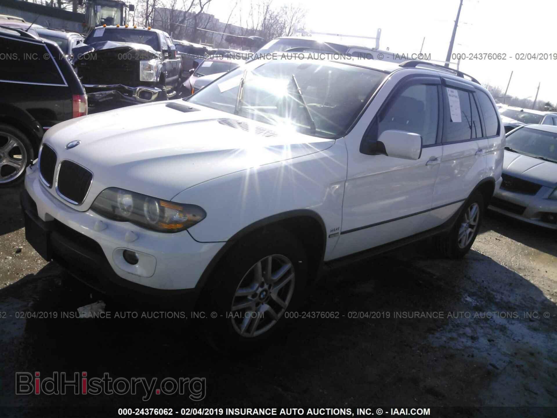2006 BMW X5 - VIN: 5UXFA13516LY43621 - Фото 2