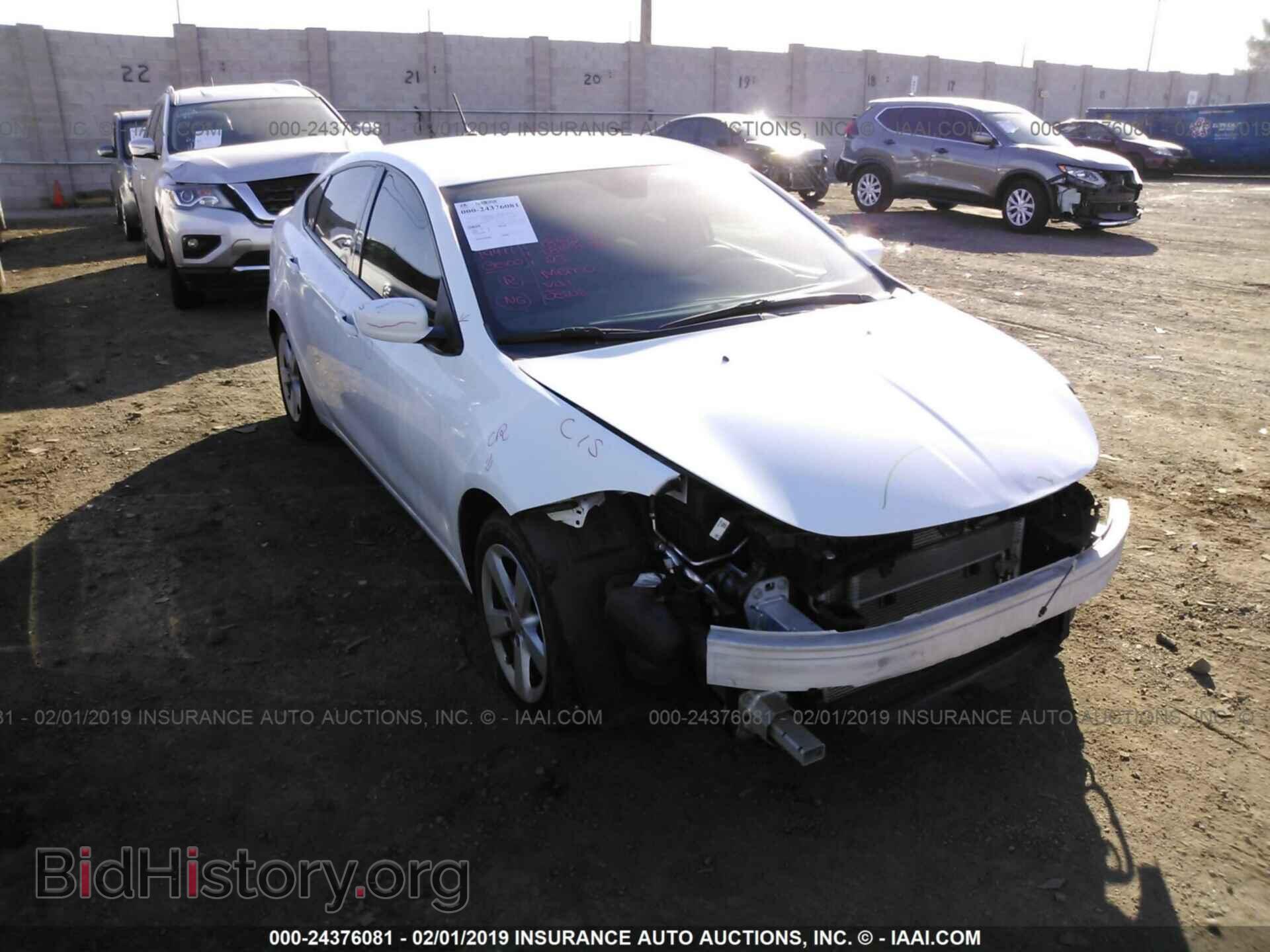 Фотография 1C3CDFBB6GD551124 - DODGE DART 2016