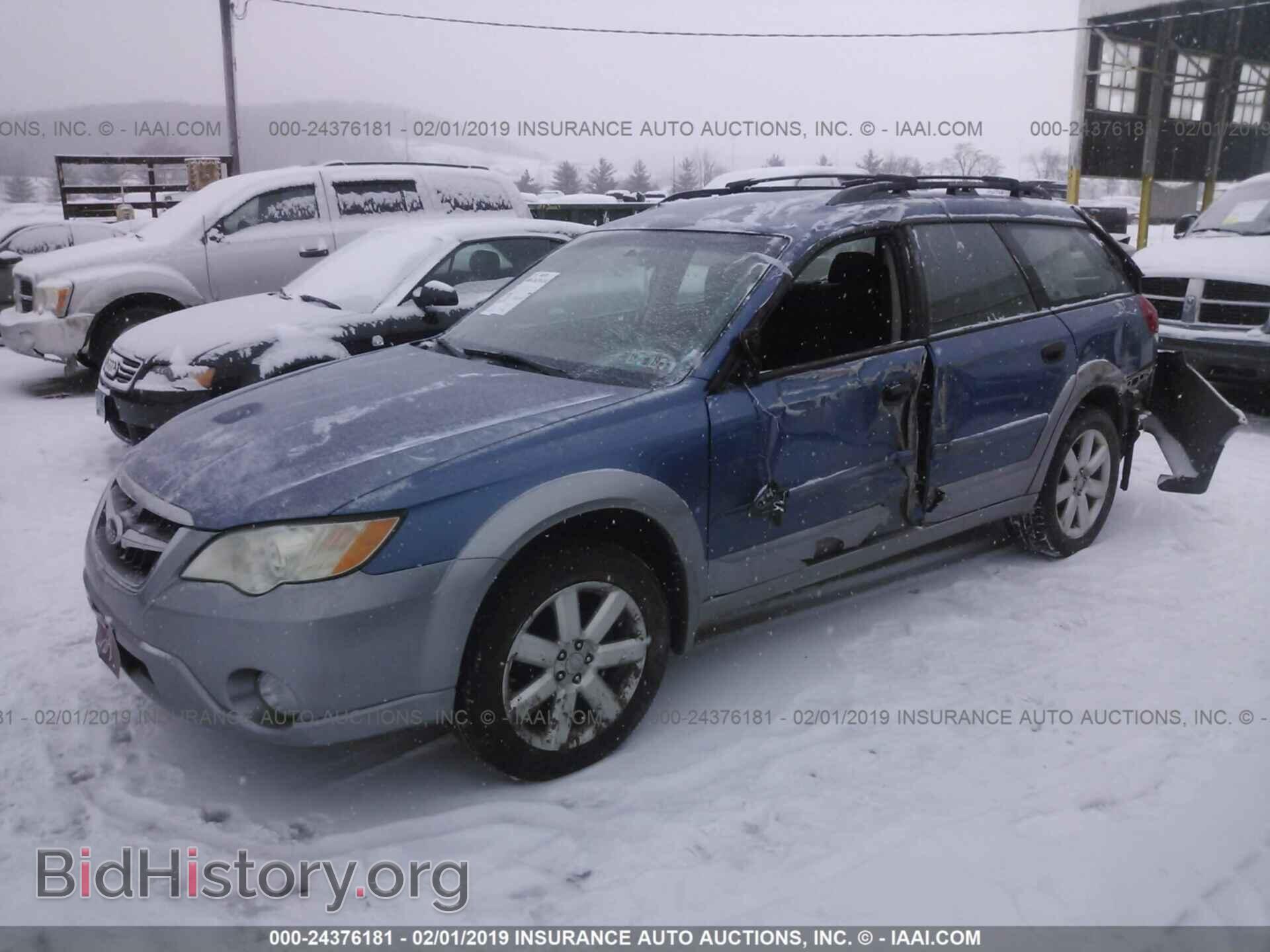 2008 SUBARU OUTBACK - VIN: 4S4BP61C087366751 - Фото 2