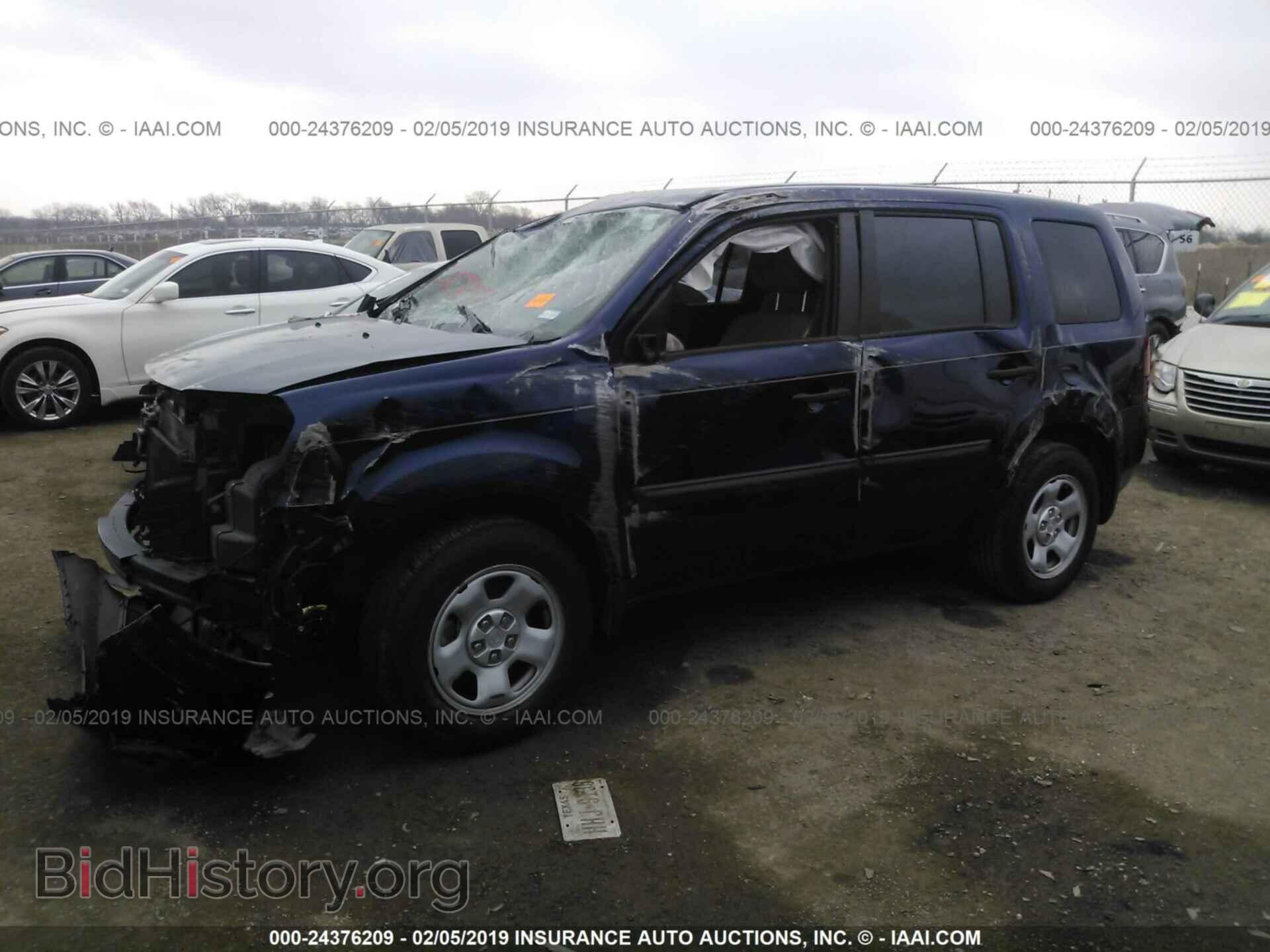 2015 HONDA PILOT - VIN: 5FNYF3H22FB025162 - Фото 2