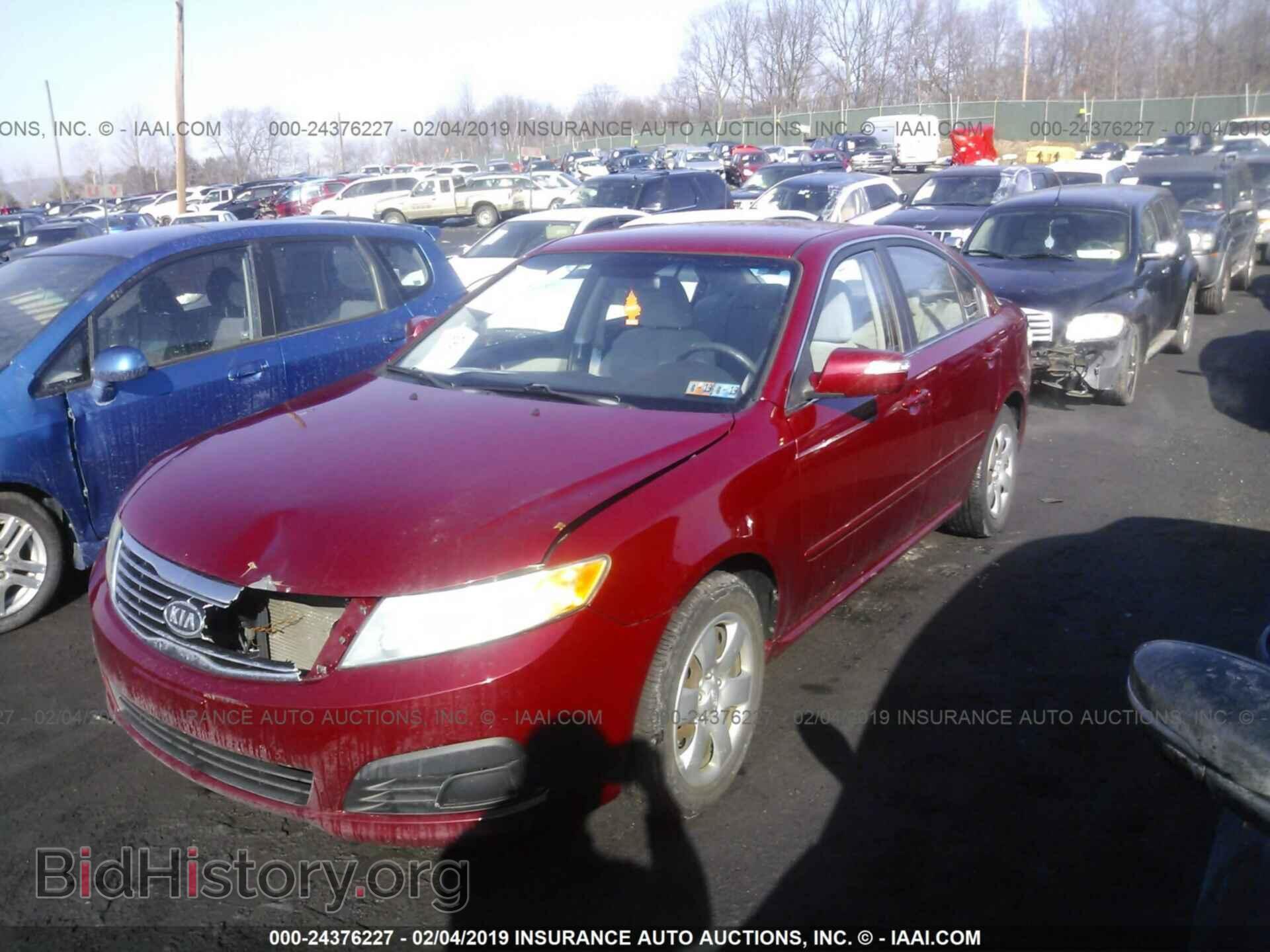 2009 KIA OPTIMA - VIN: KNAGE228995301183 - Фото 2