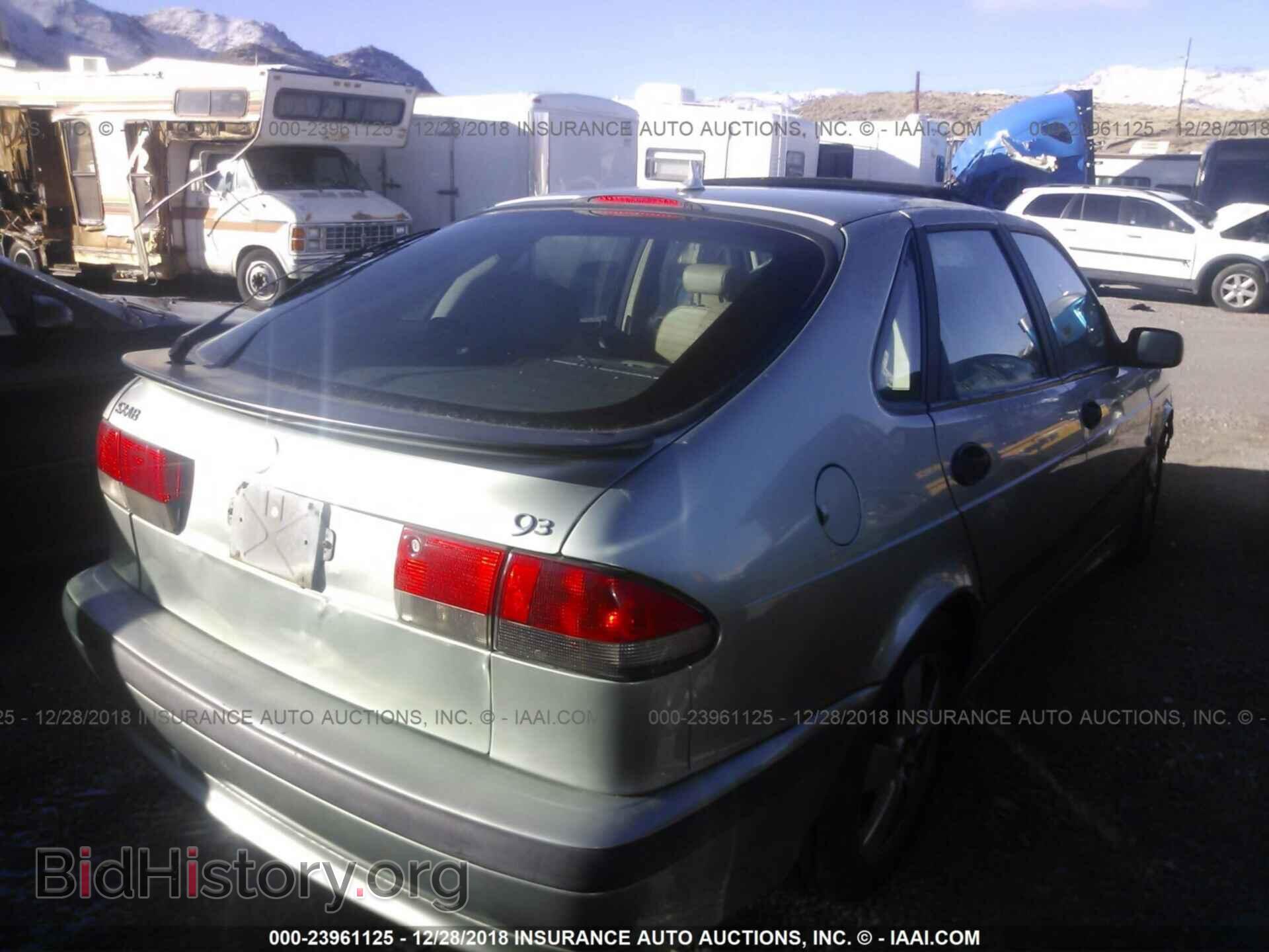 2002 SAAB 9-3 - VIN: YS3DF58K622029280 - Фото 4