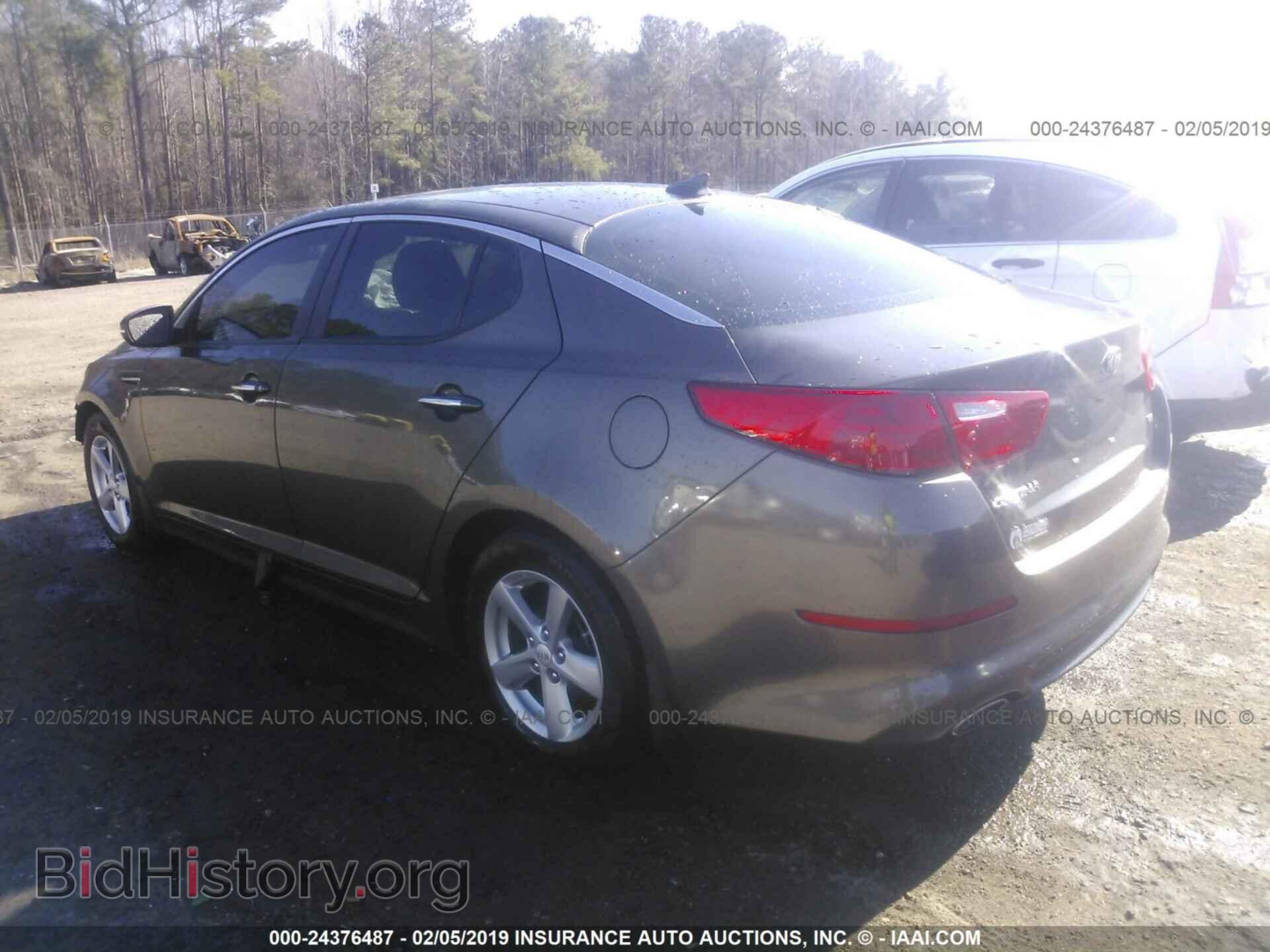 2014 KIA OPTIMA - VIN: 5XXGM4A71EG277459 - Фото 3
